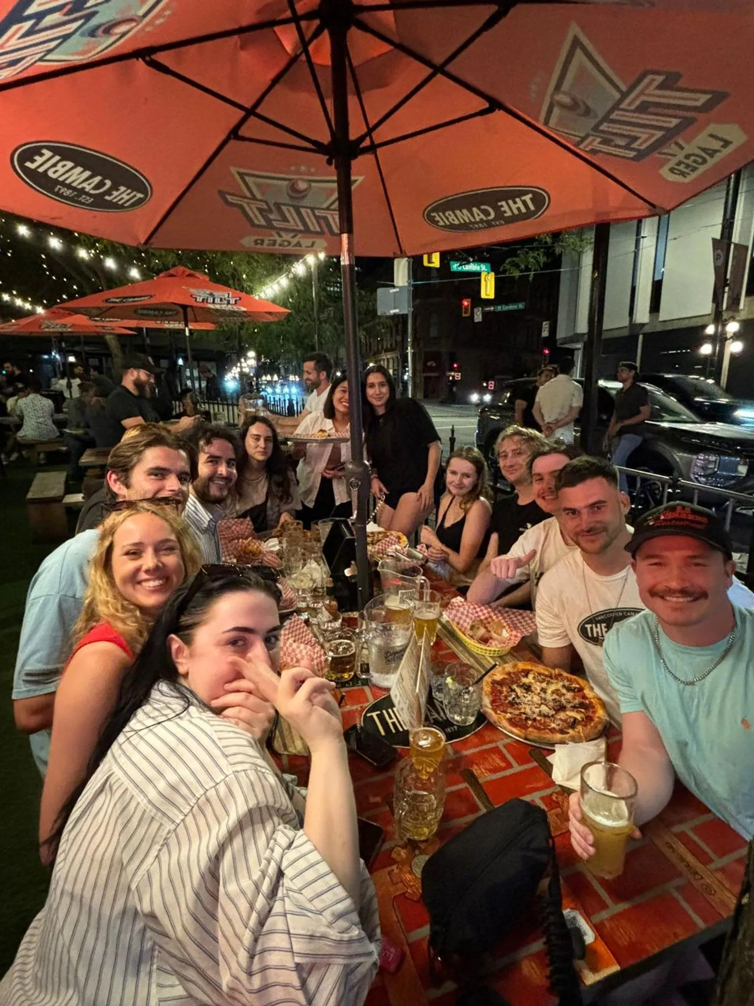 Drinks in The Cambie Hostel Gastown