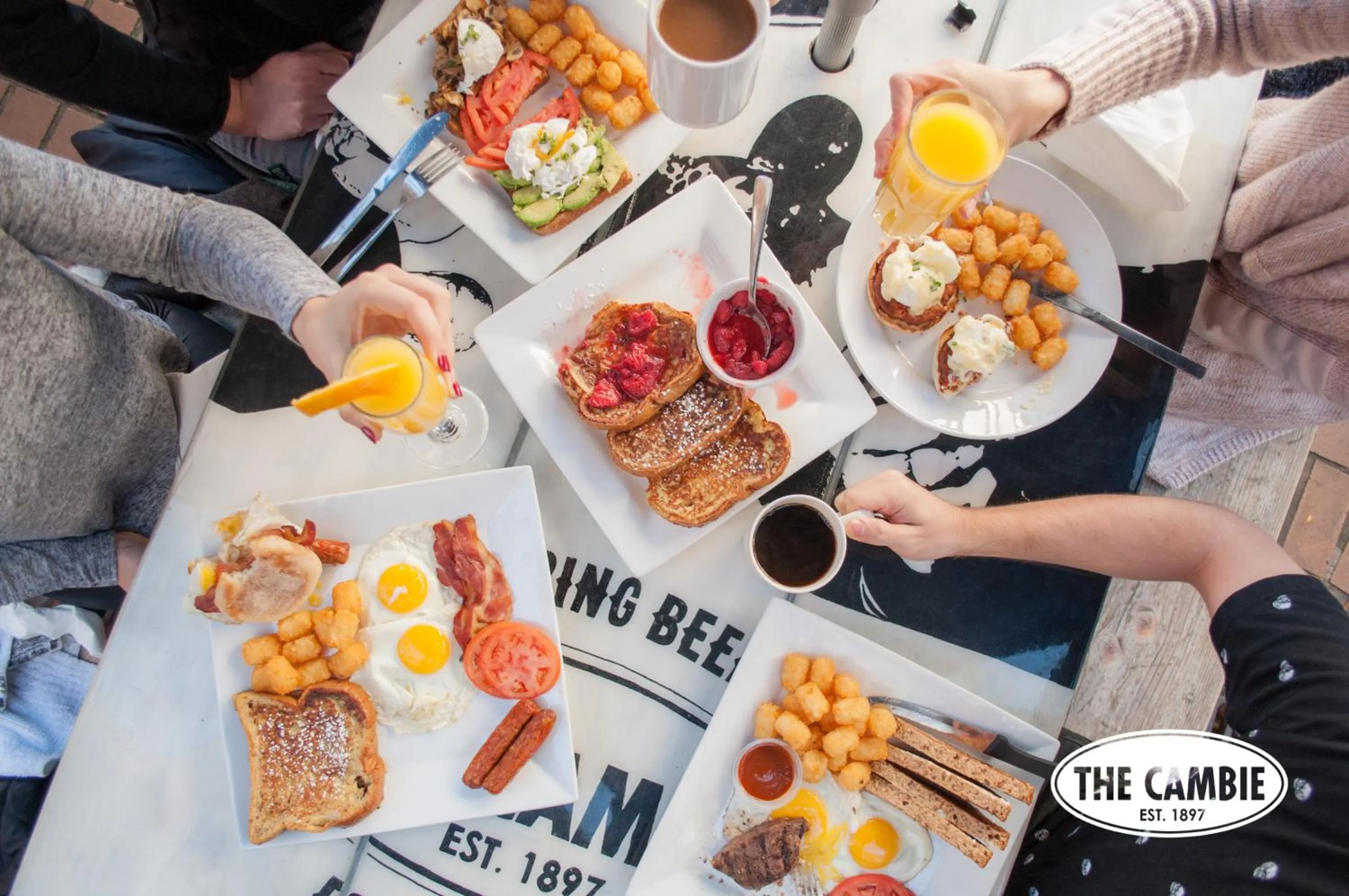 People in The Cambie Hostel Gastown