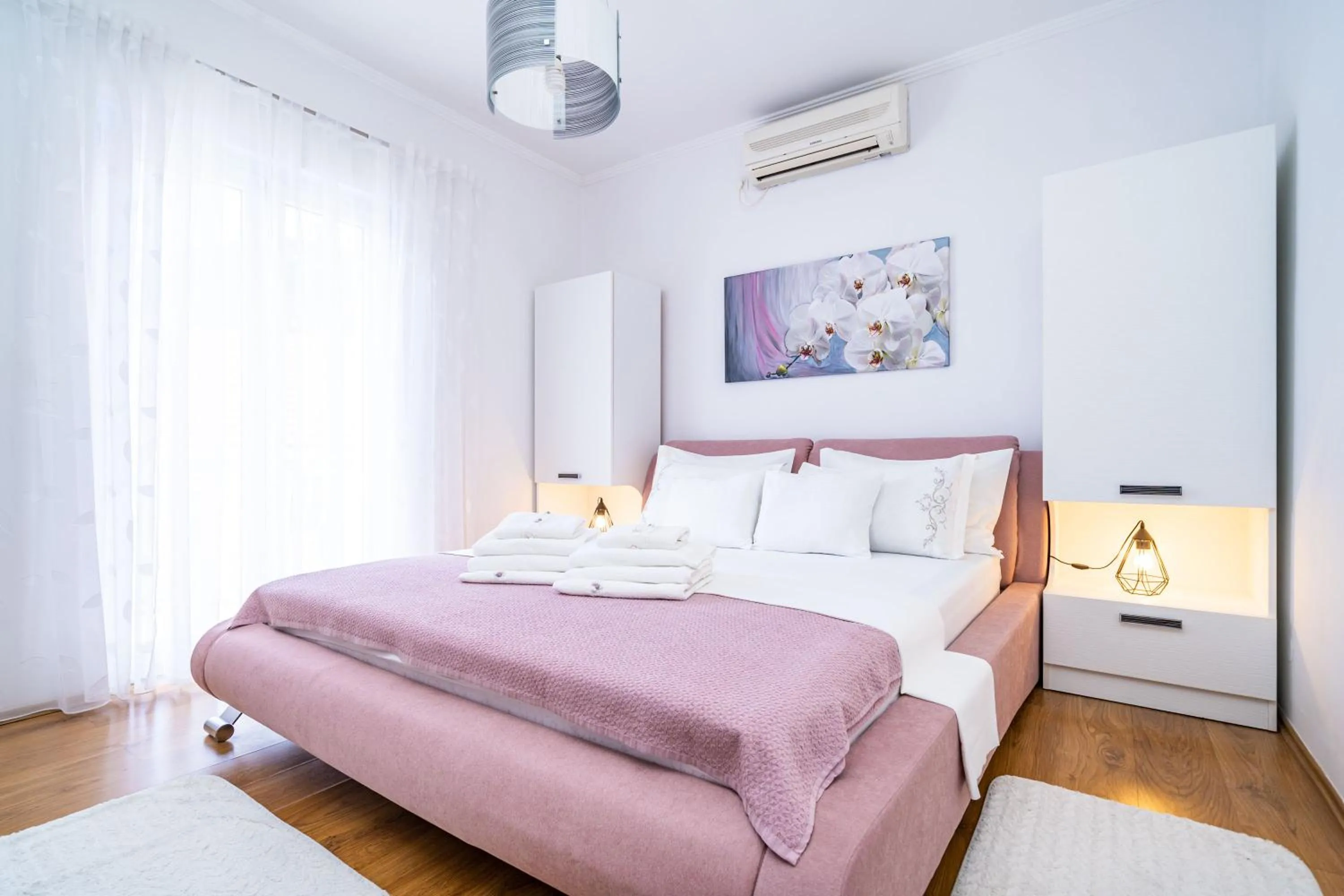 Bedroom, Bed in Apartment & Rooms Duja