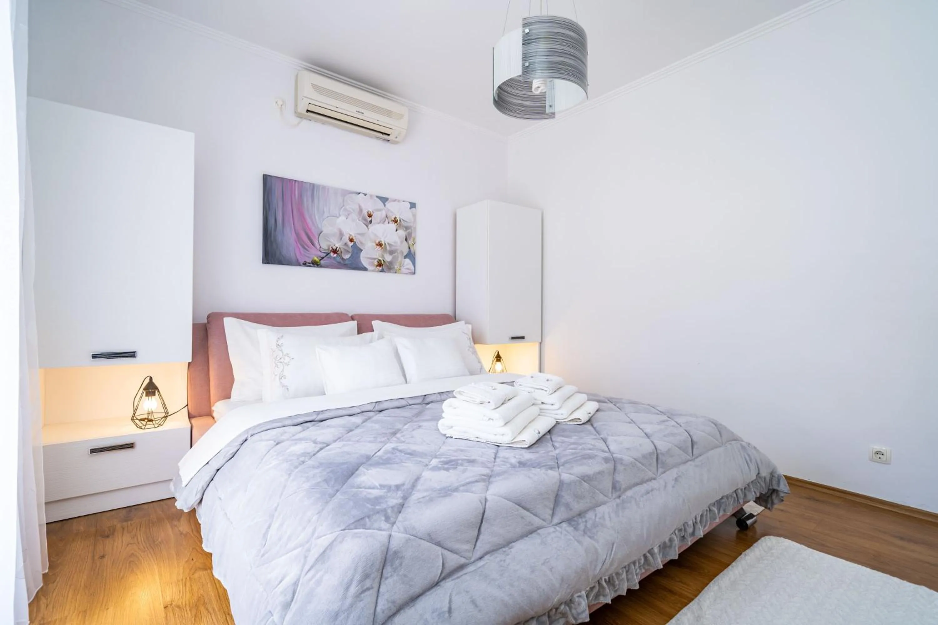 Bedroom, Bed in Apartment & Rooms Duja