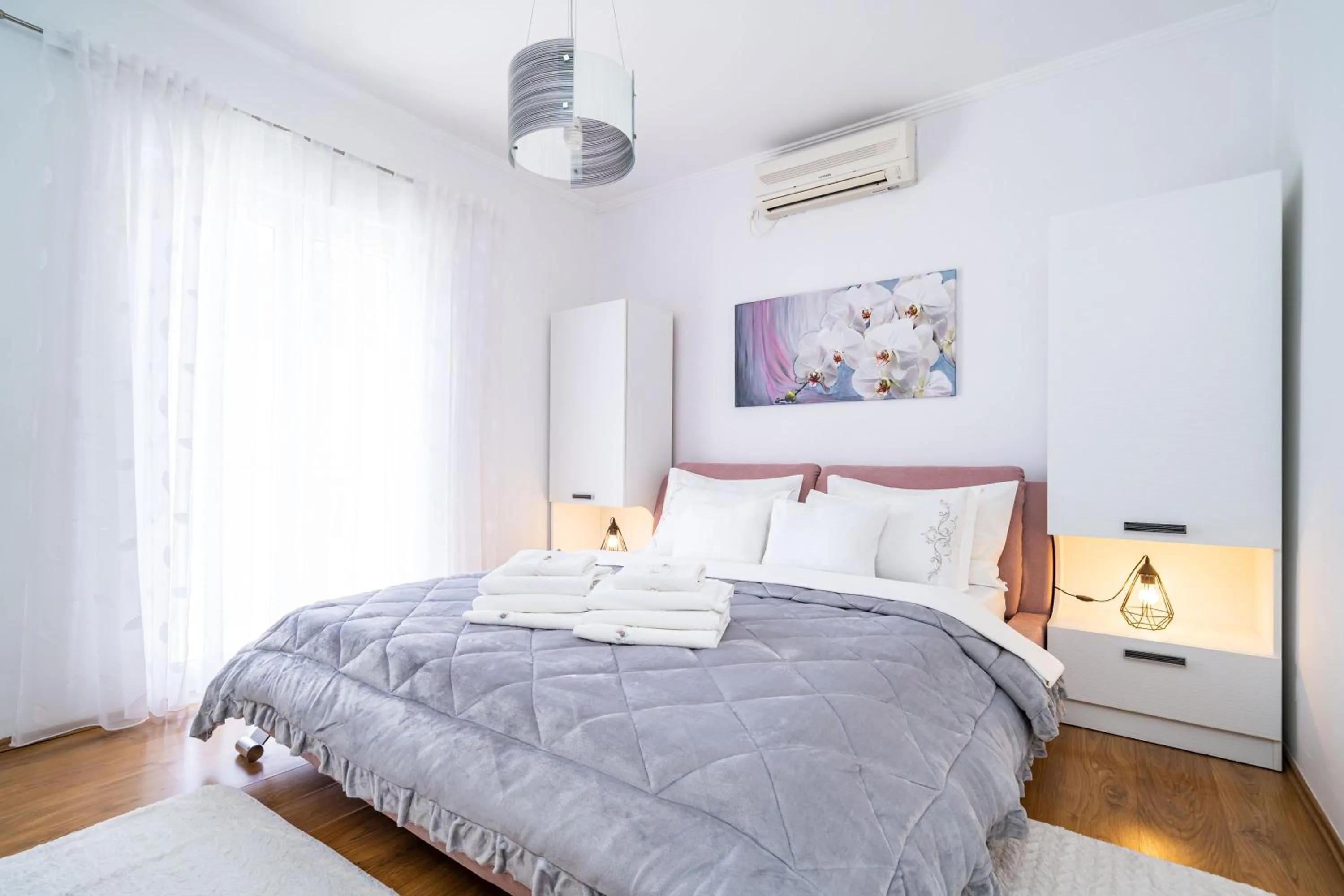 Bedroom, Bed in Apartment & Rooms Duja