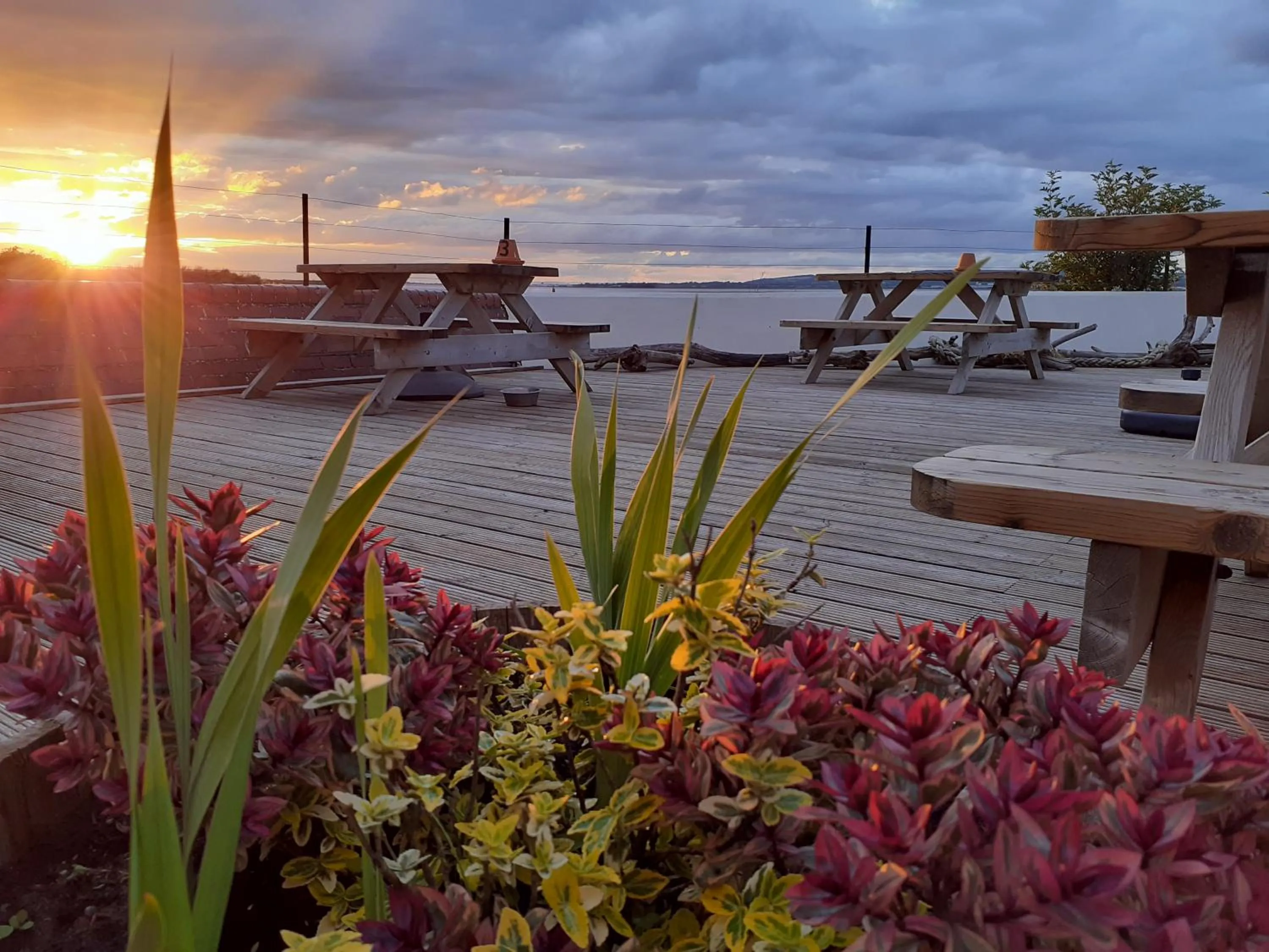 Balcony/Terrace in The Hope and Anchor Pub