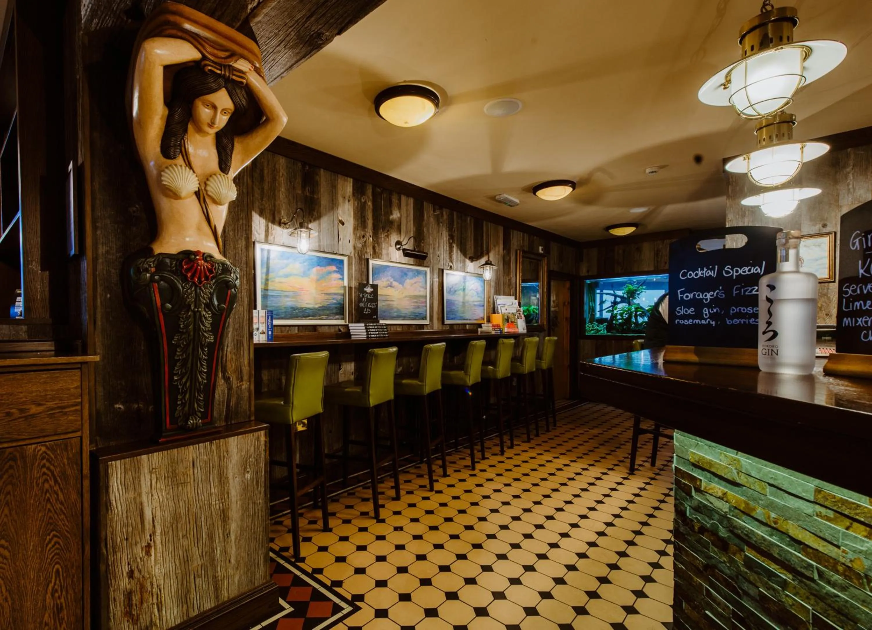 Lounge or bar in The Hope and Anchor Pub