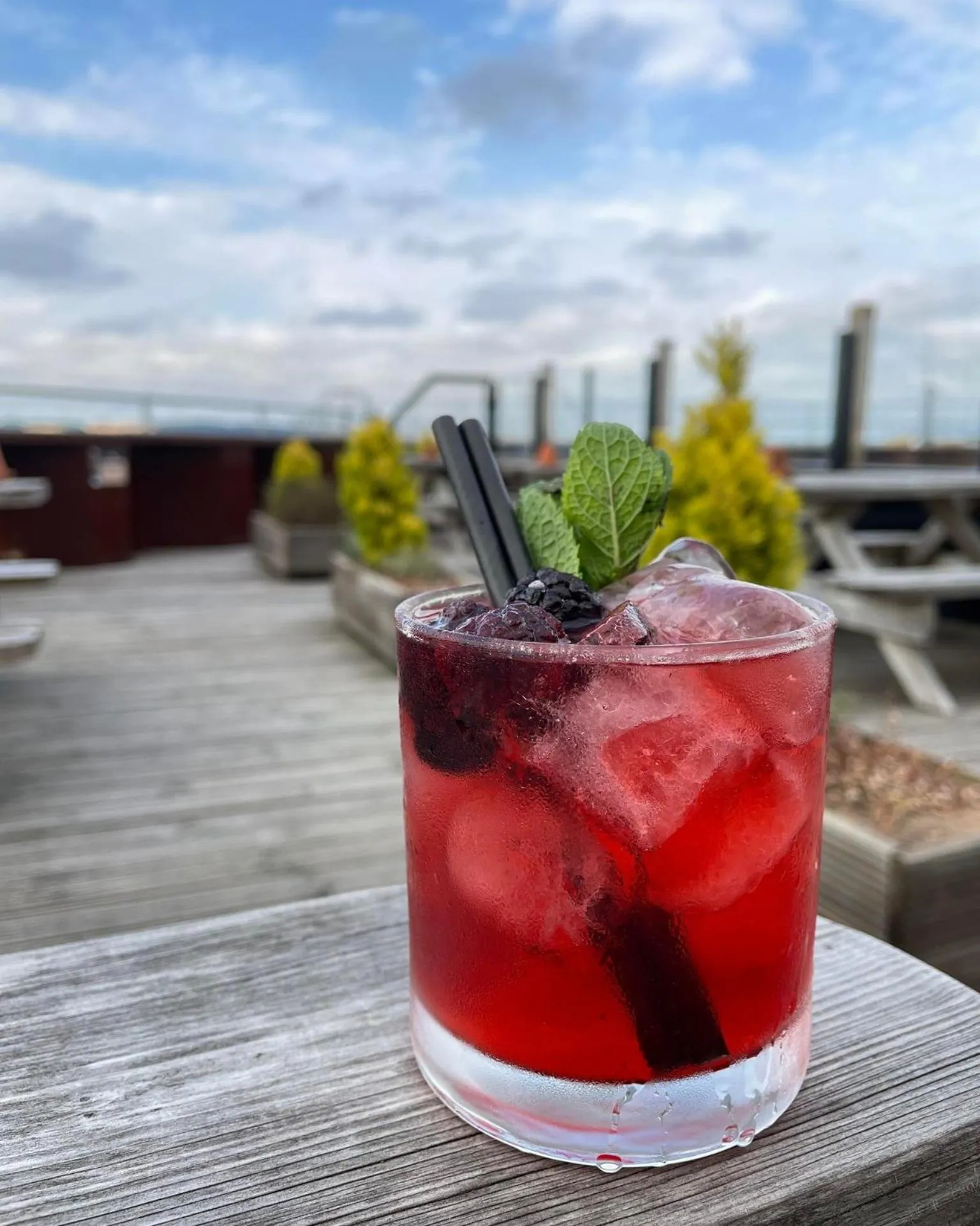 Balcony/Terrace in The Hope and Anchor Pub
