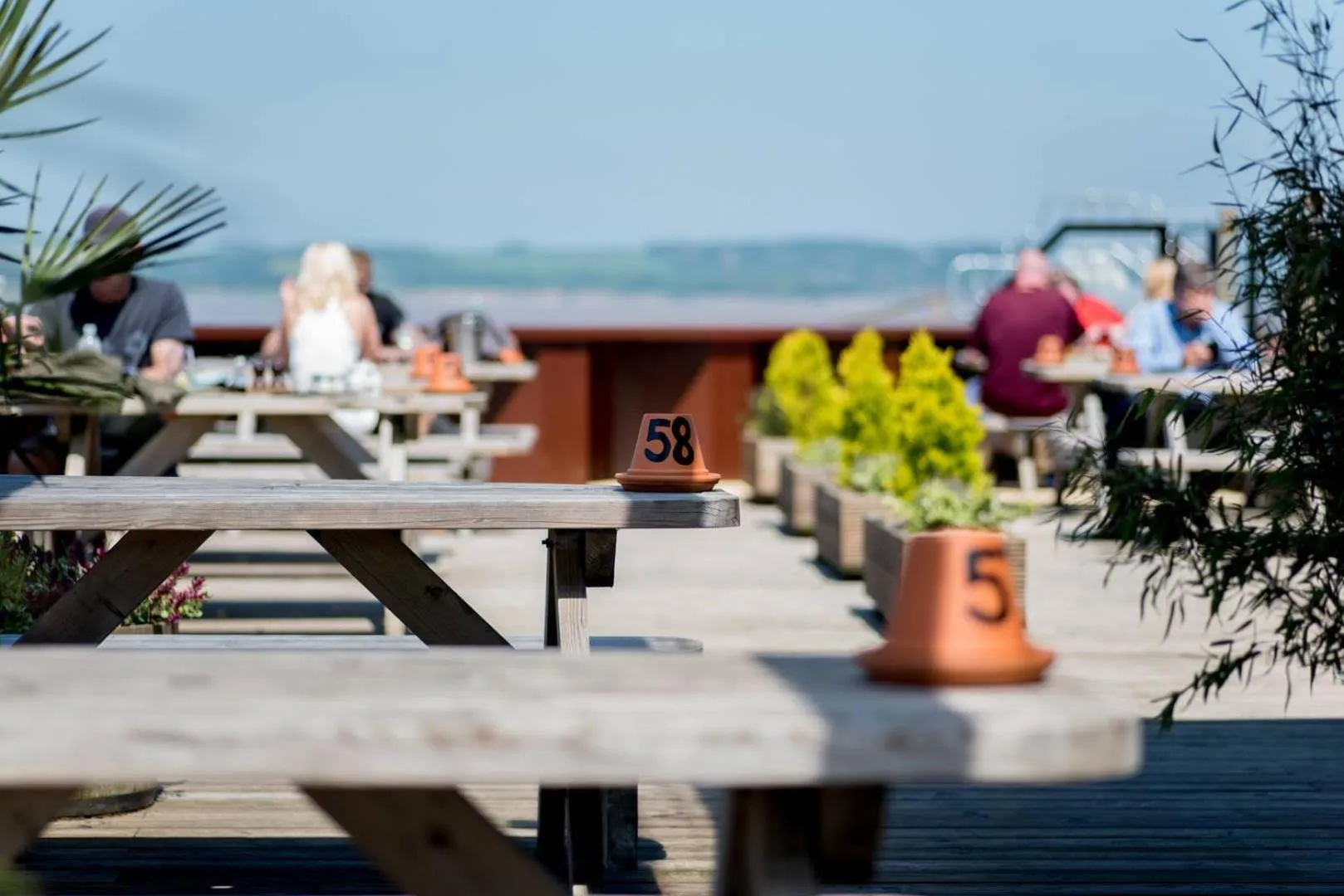 Balcony/Terrace in The Hope and Anchor Pub