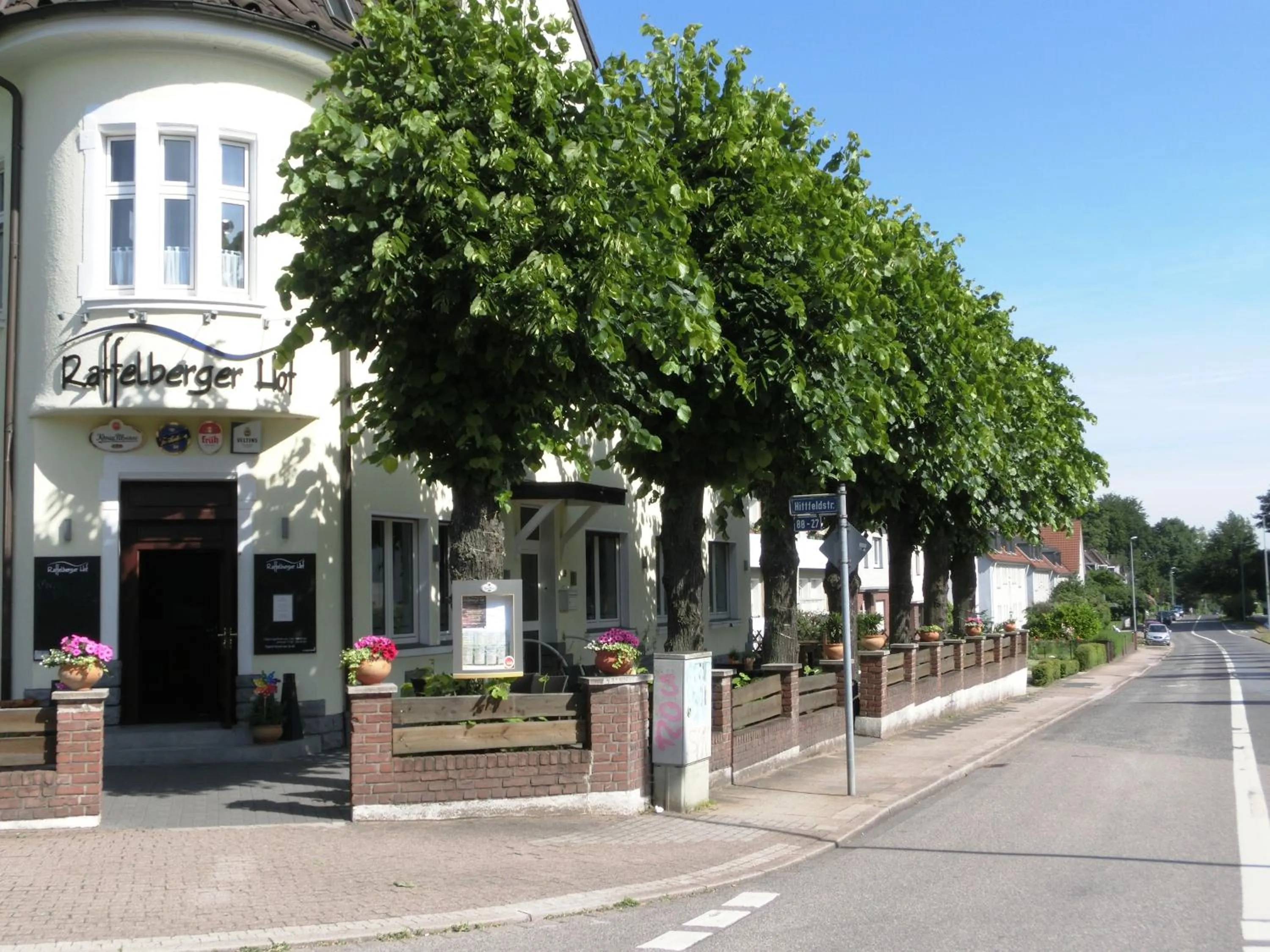 Facade/entrance in Raffelberger Hof