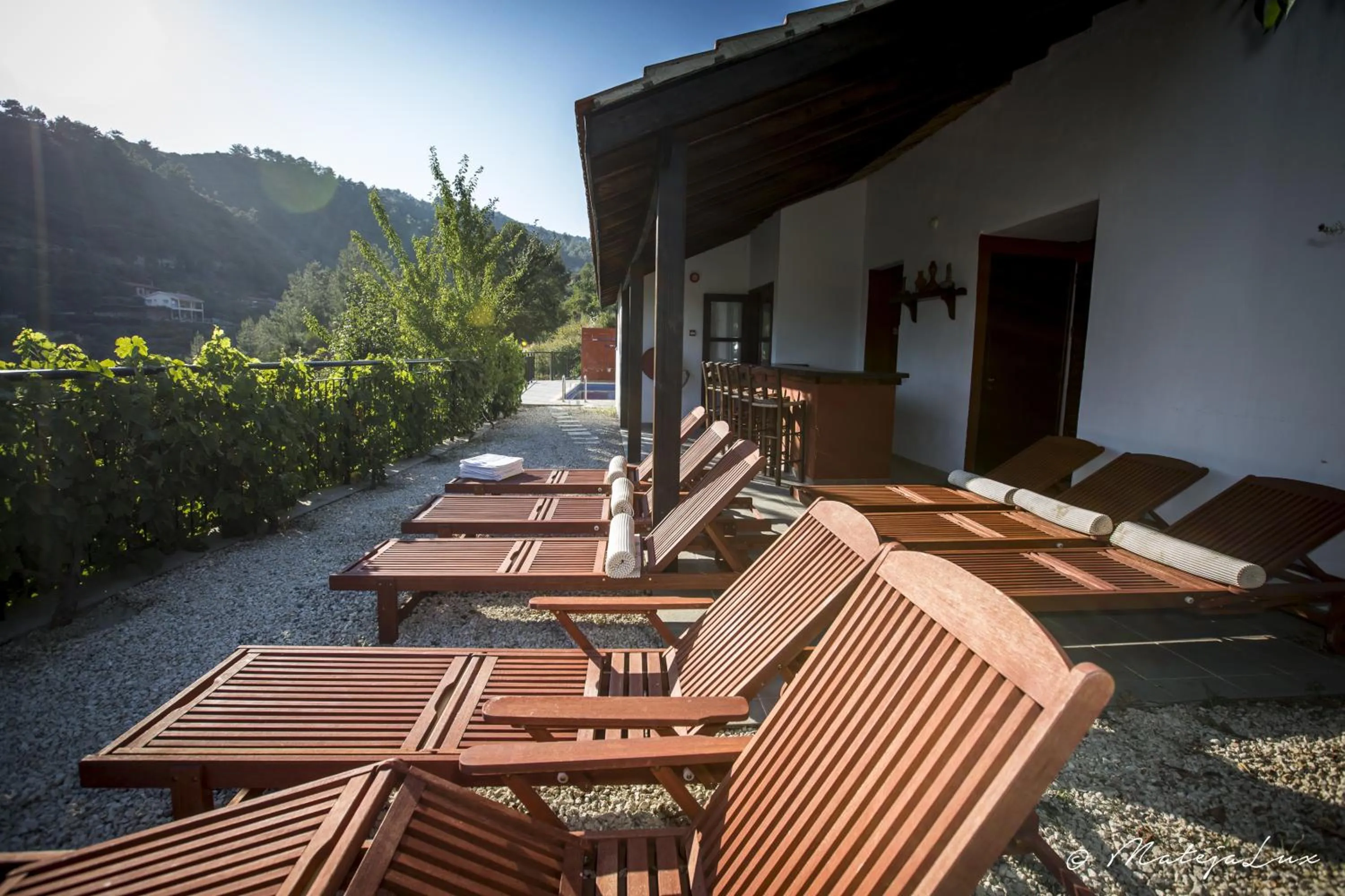 Patio in Ambelikos Traditional Agrohotel