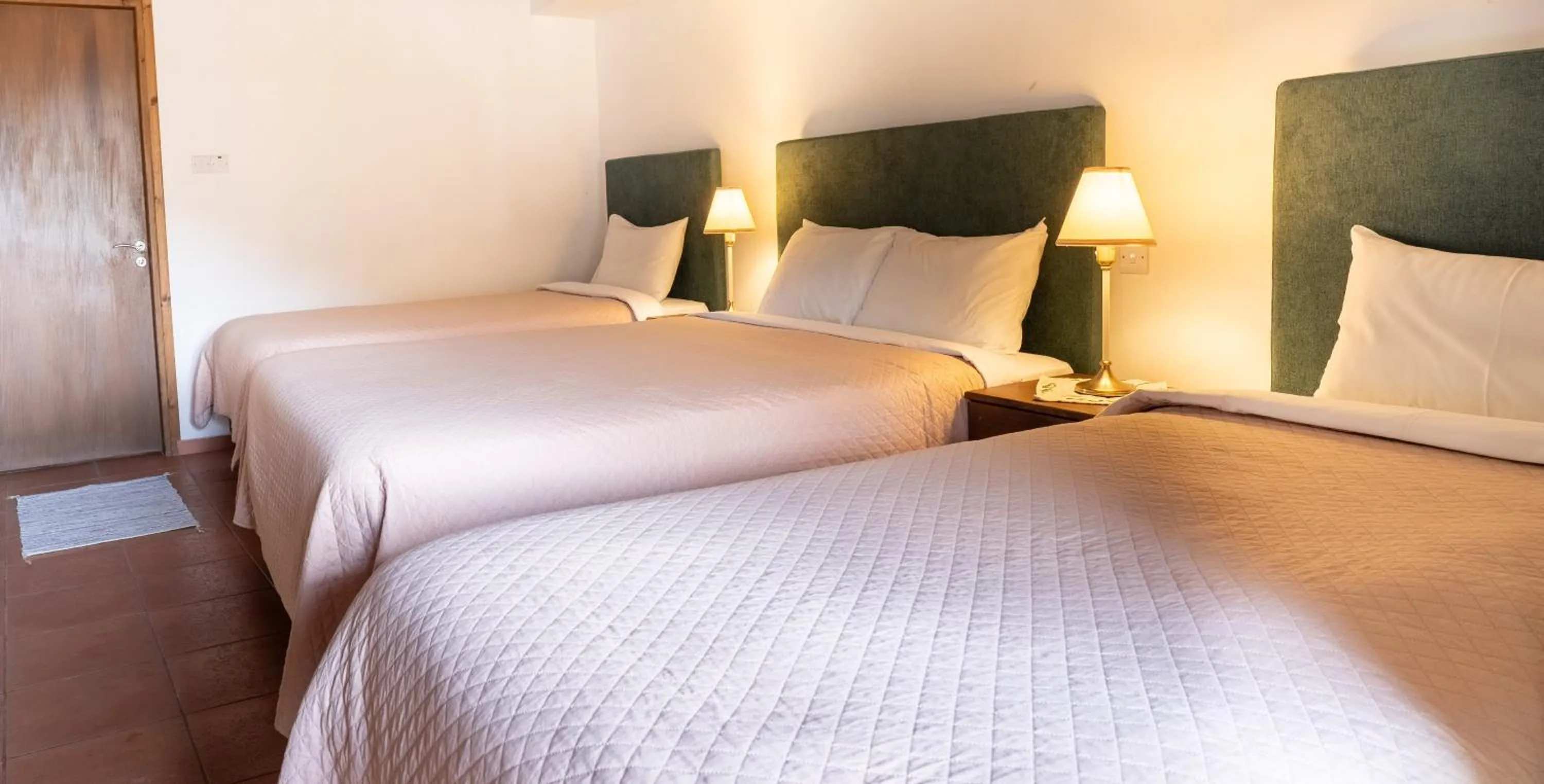 Bed in Ambelikos Traditional Agrohotel