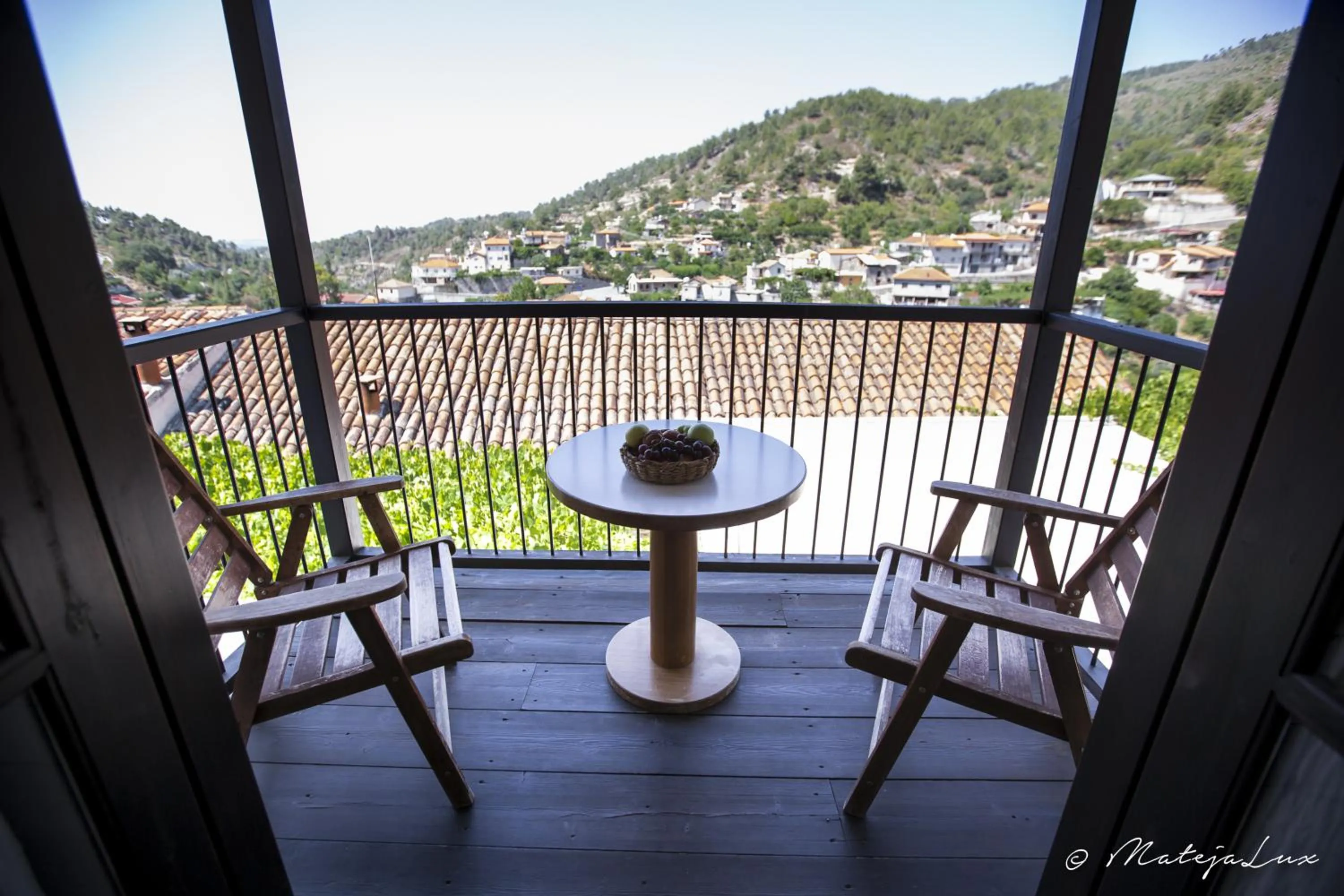 Balcony/Terrace in Ambelikos Traditional Agrohotel