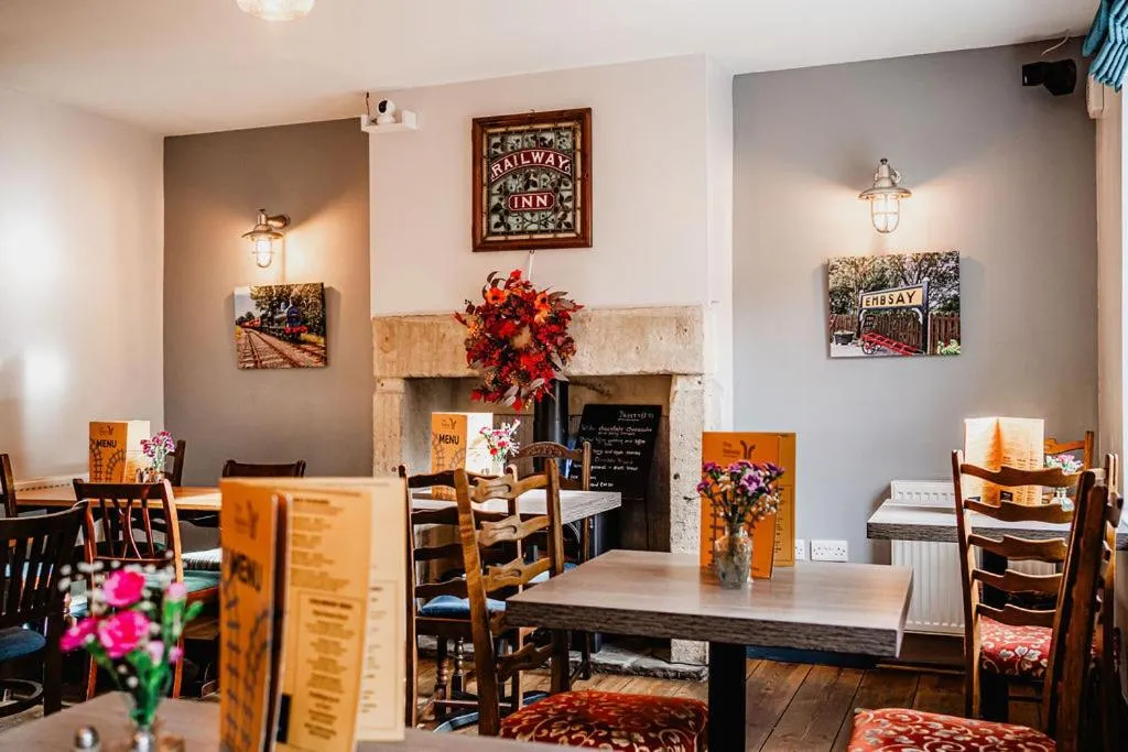 Dining area in The Railway
