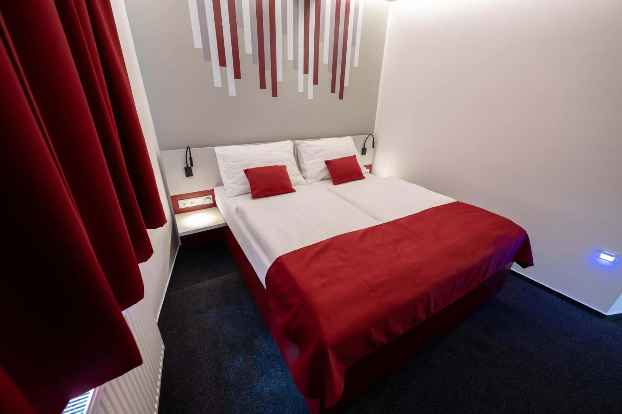 Bed in Hotel Villa EDEN