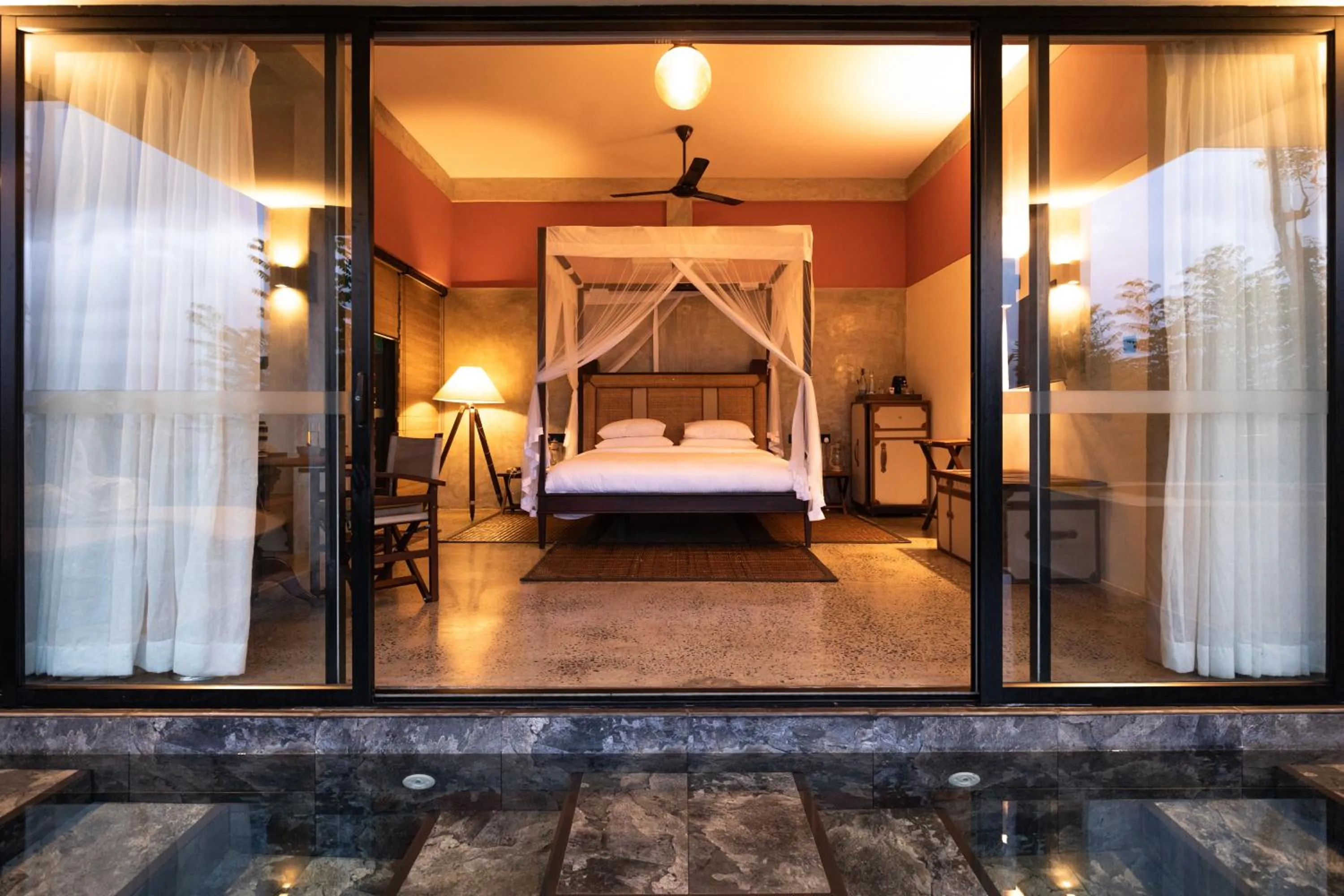 Bedroom, Bed in Aarunya Nature Resort - Kandy