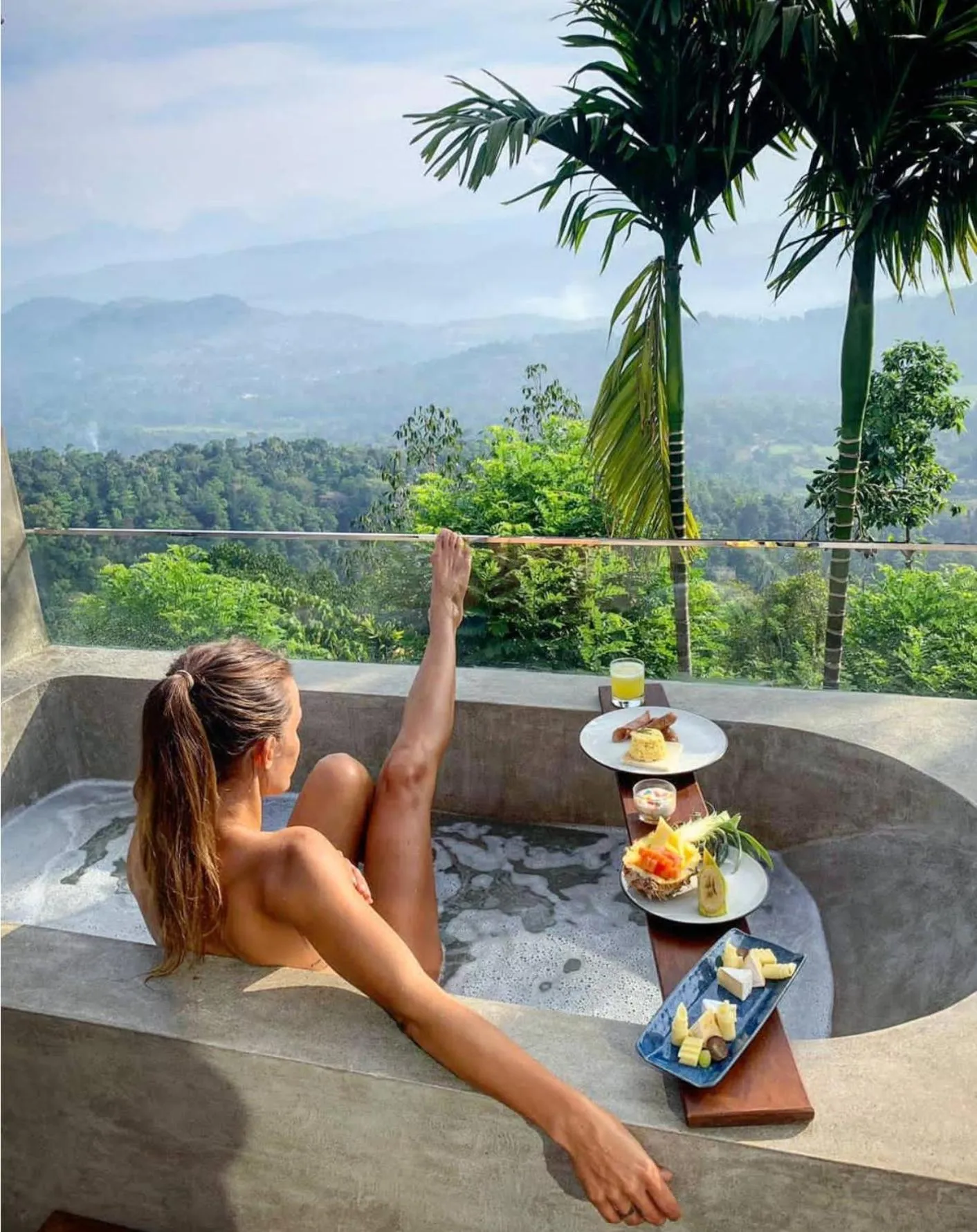 People in Aarunya Nature Resort - Kandy