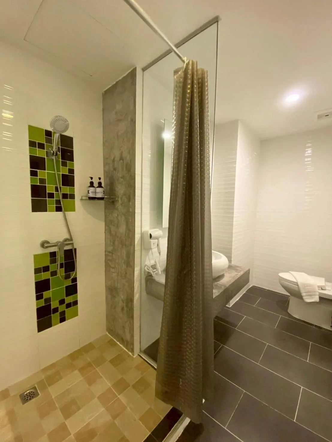 Shower in Citin Armoni Patong Hotel by Compass Hospitality - Newly Renovated