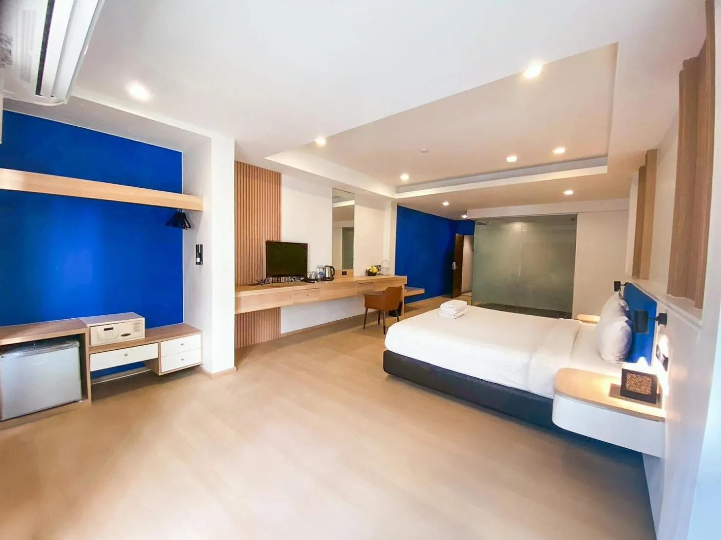 Bedroom, Bed in Citin Armoni Patong Hotel by Compass Hospitality - Newly Renovated