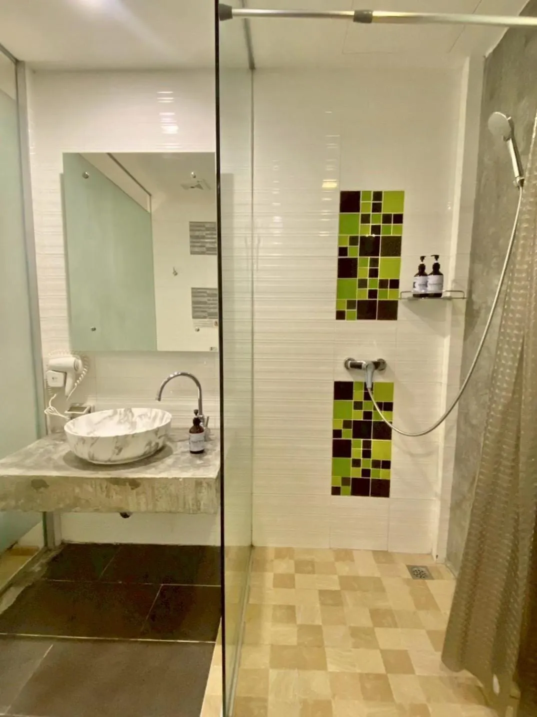 Shower in Citin Armoni Patong Hotel by Compass Hospitality - Newly Renovated