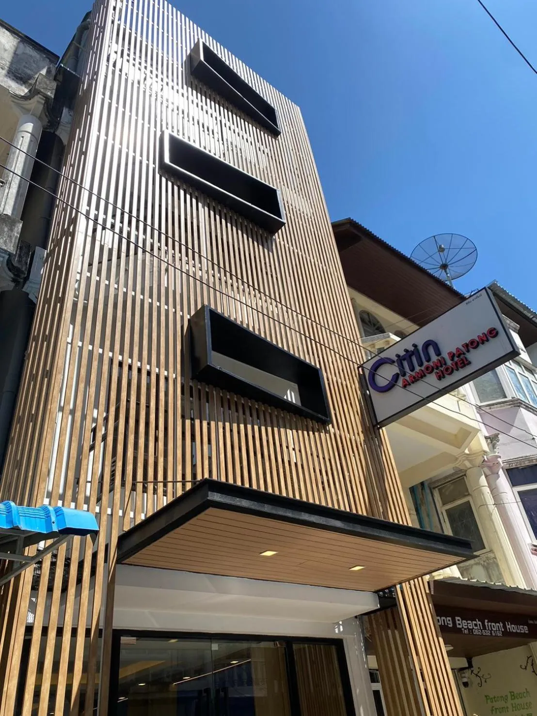 Property building in Armoni Patong Beach Hotel