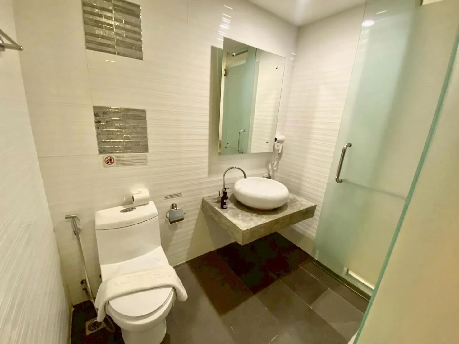 Shower in Citin Armoni Patong Hotel by Compass Hospitality - Newly Renovated