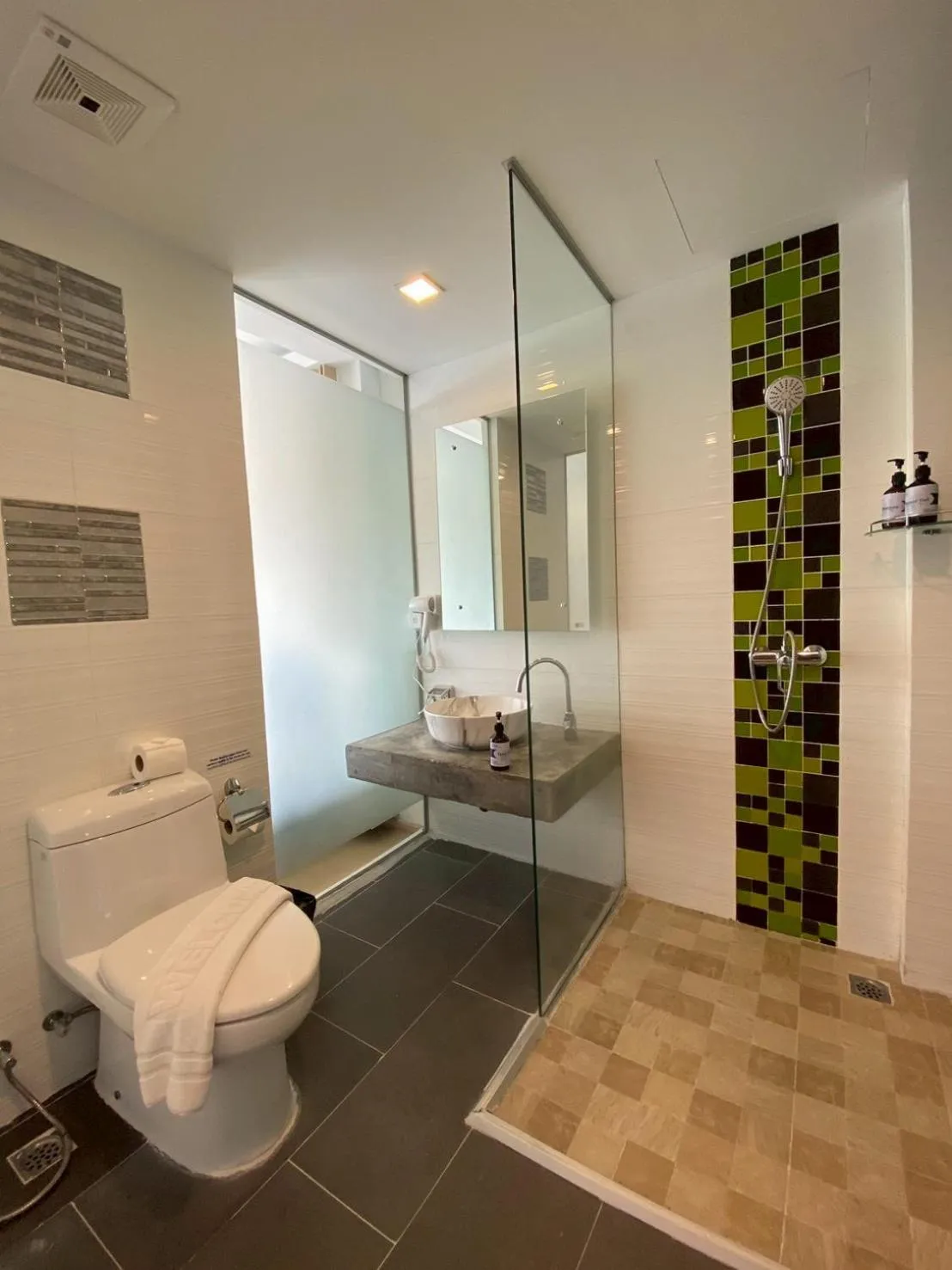 Shower in Citin Armoni Patong Hotel by Compass Hospitality - Newly Renovated