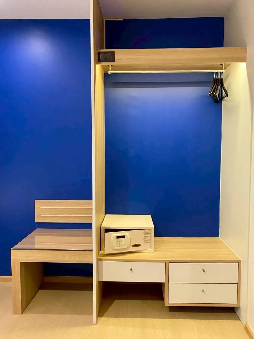 wardrobe in Citin Armoni Patong Hotel by Compass Hospitality - Newly Renovated