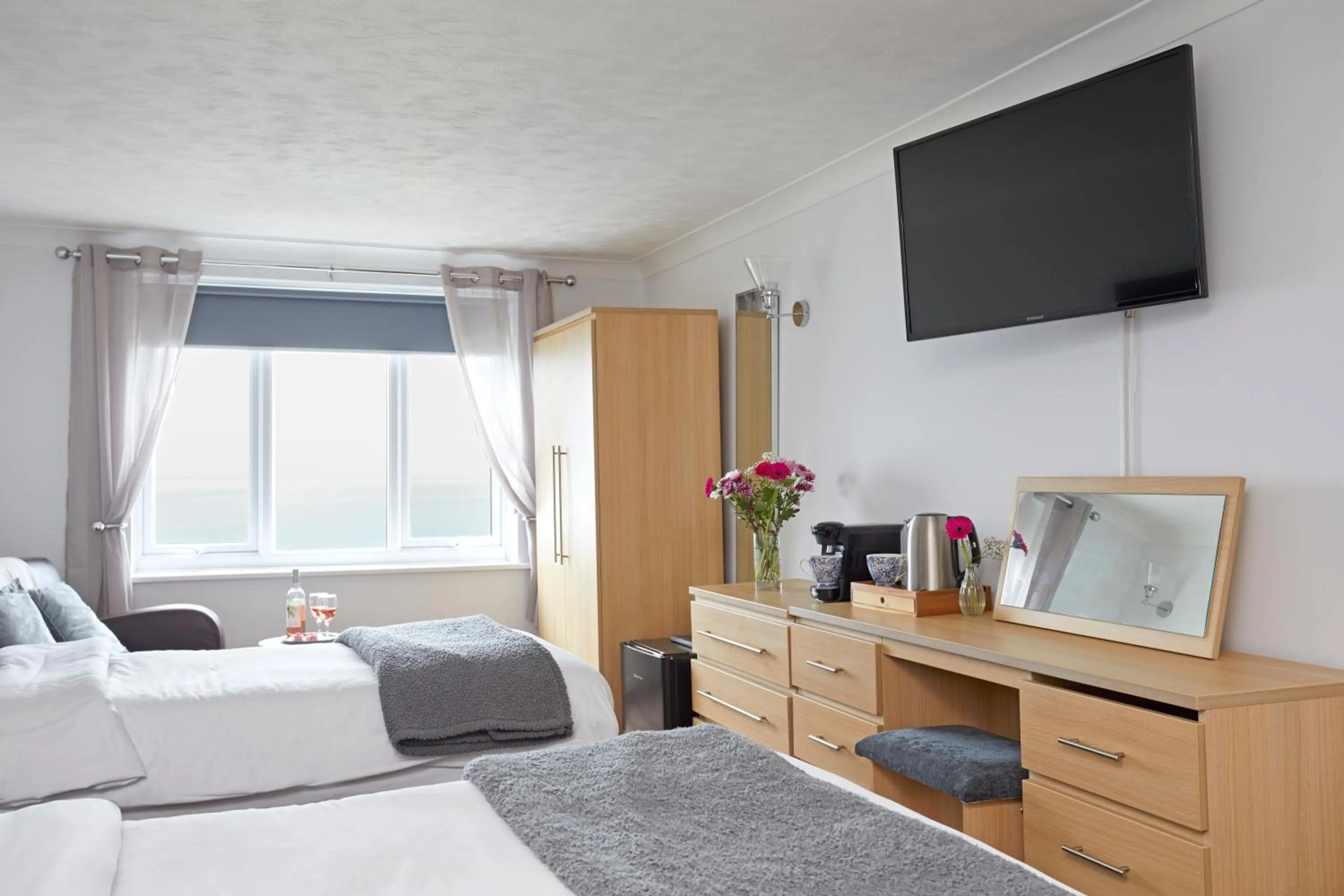 Photo of the whole room, Bed in Luccombe Manor Country House Hotel