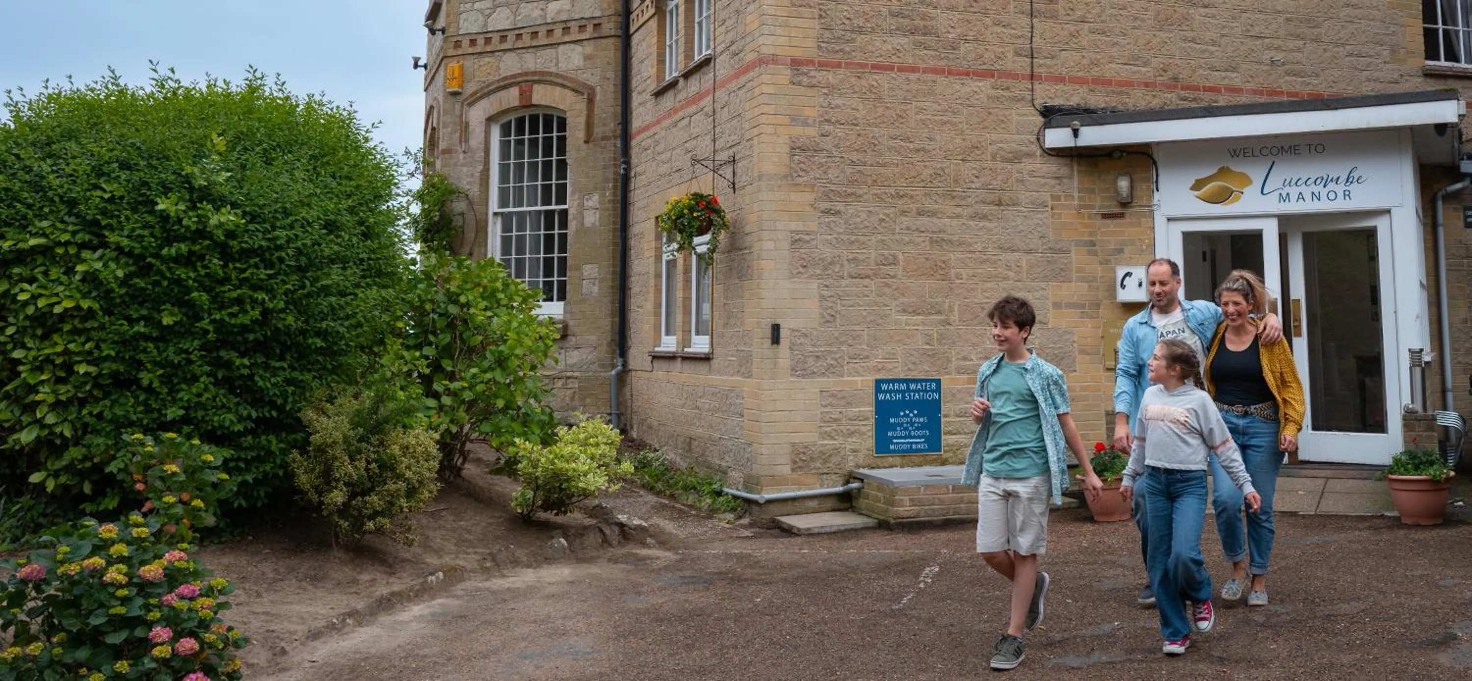 Property building in Luccombe Manor Country House Hotel