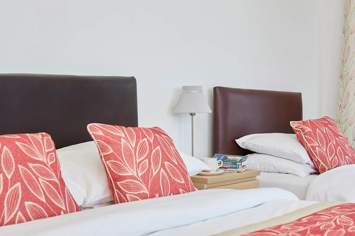 Bed in Luccombe Manor Country House Hotel