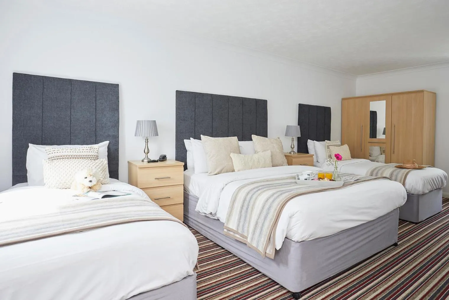 Photo of the whole room, Bed in Luccombe Manor Country House Hotel