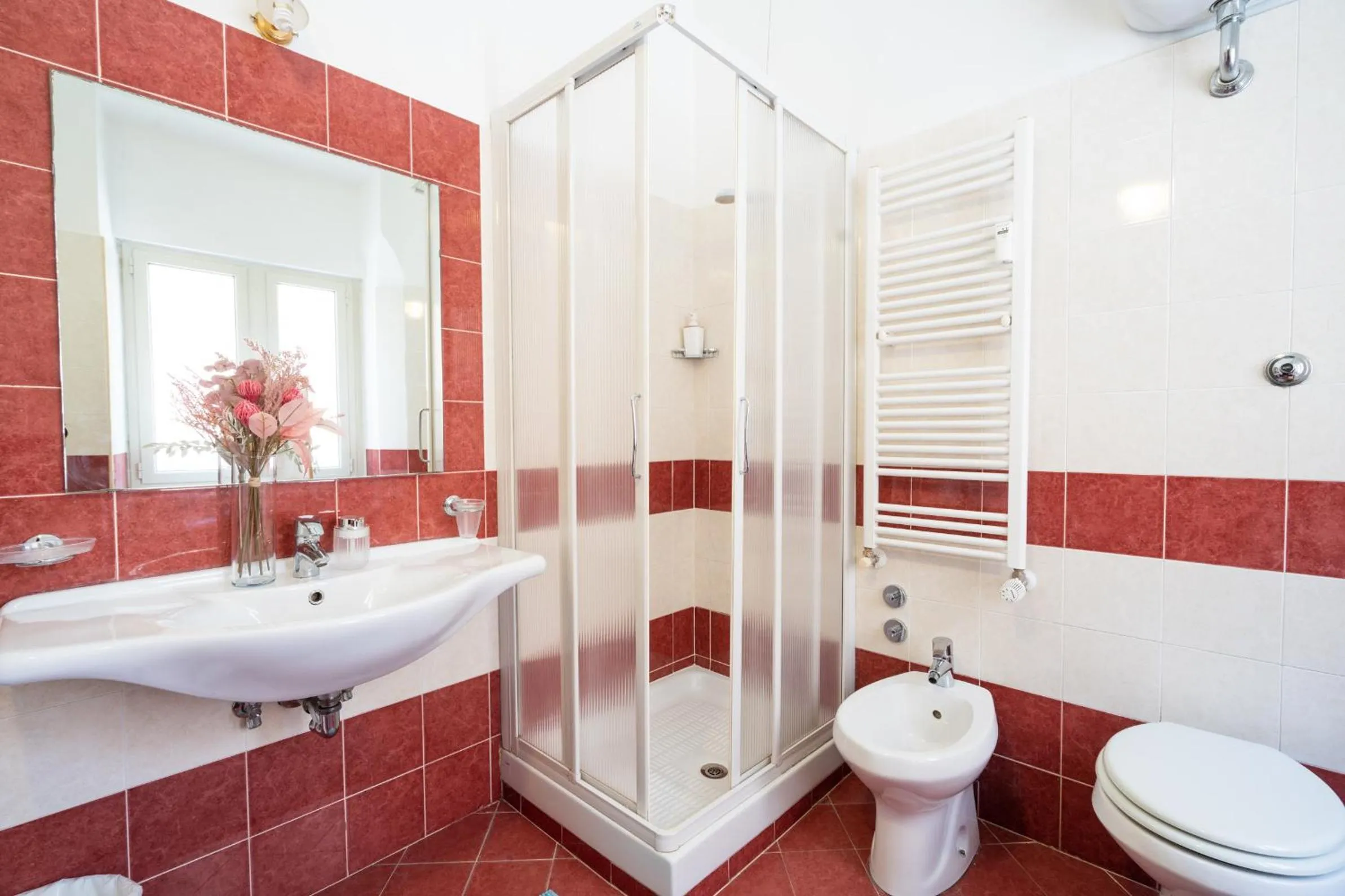 Shower in Hotel Ascot