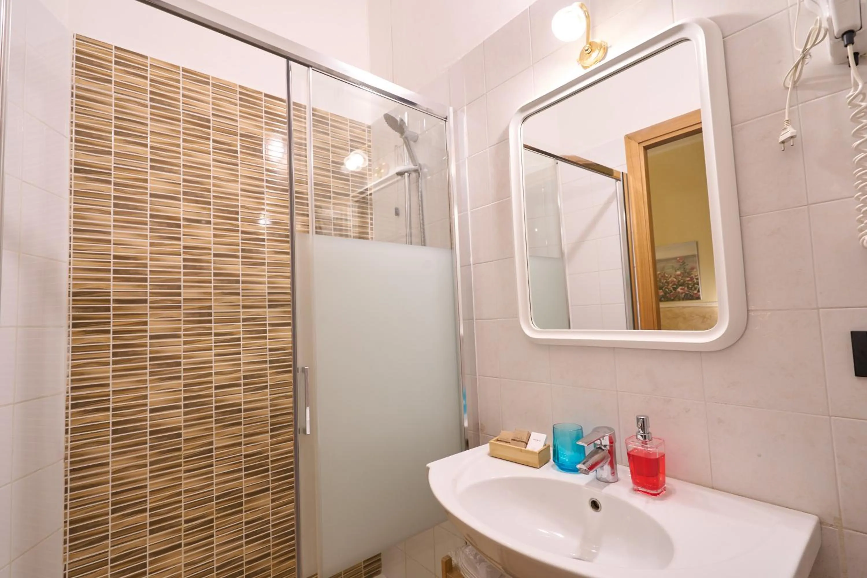 Shower in Hotel Ascot