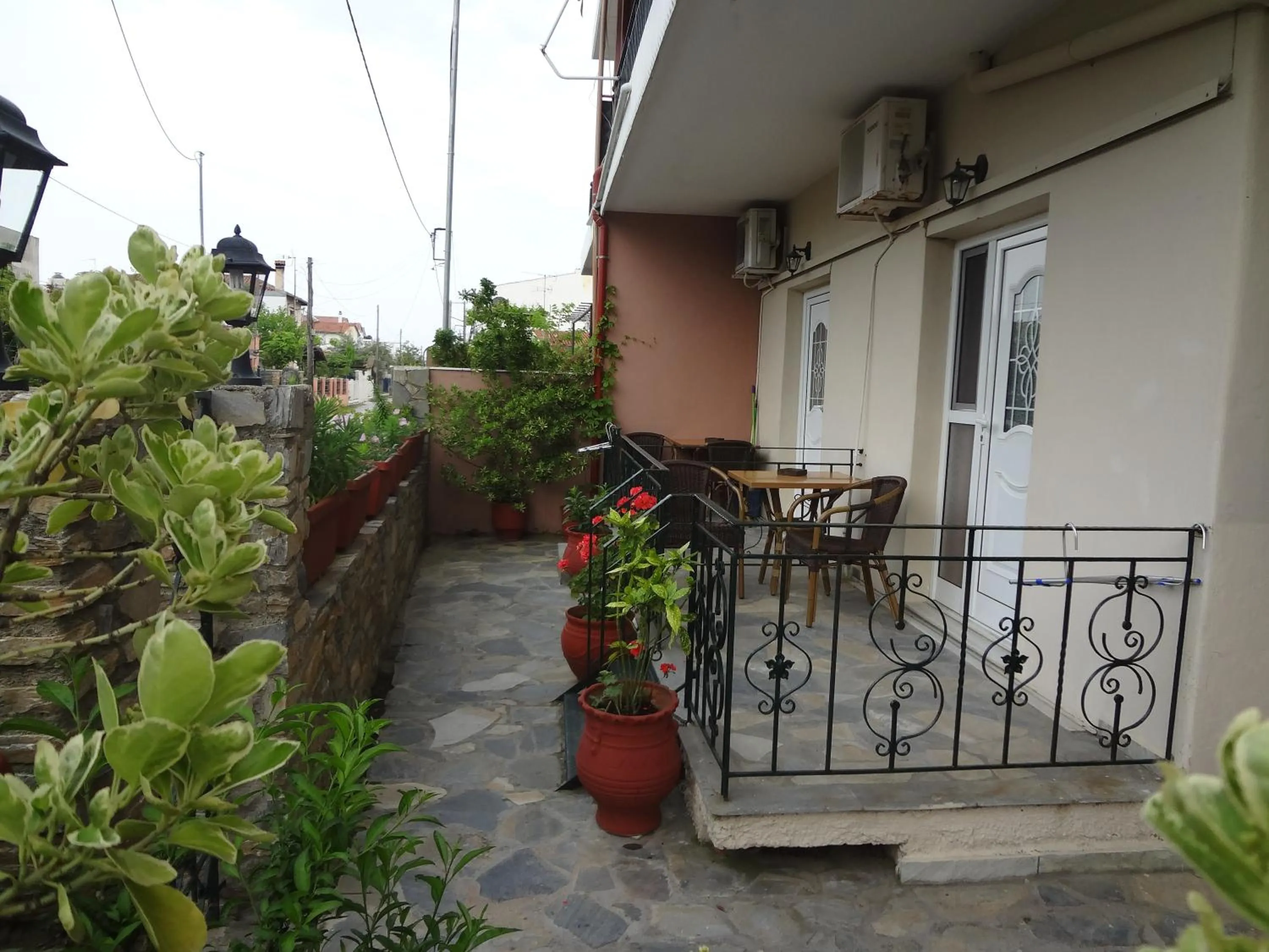 Balcony/Terrace in Nostos Apartments