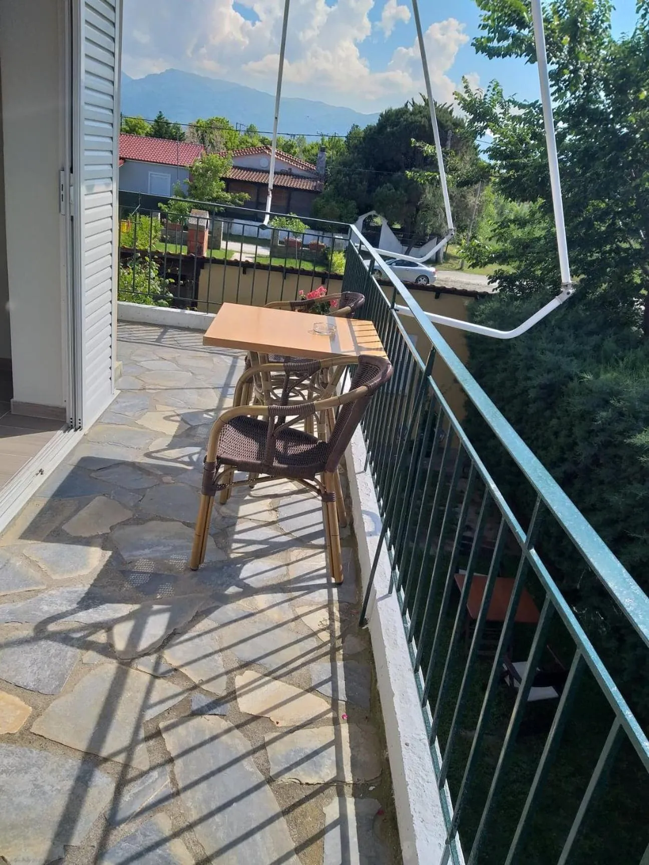 Balcony/Terrace in Nostos Apartments