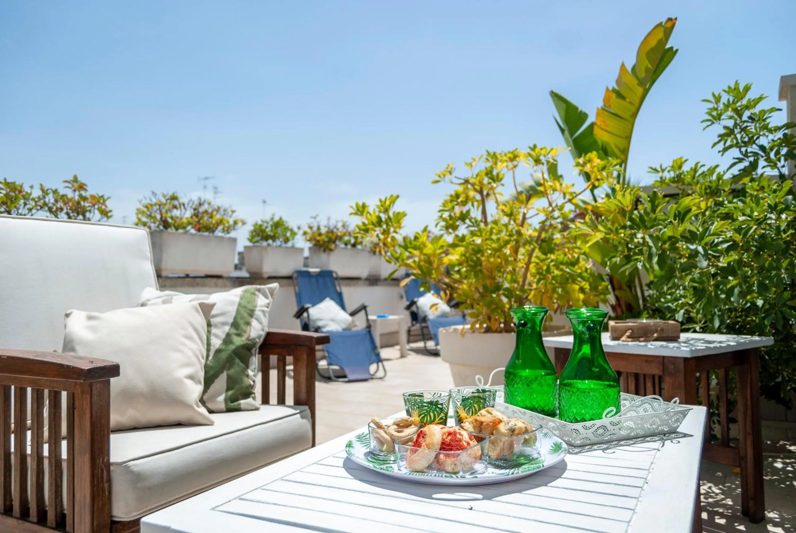 Patio in B&B Toma Street