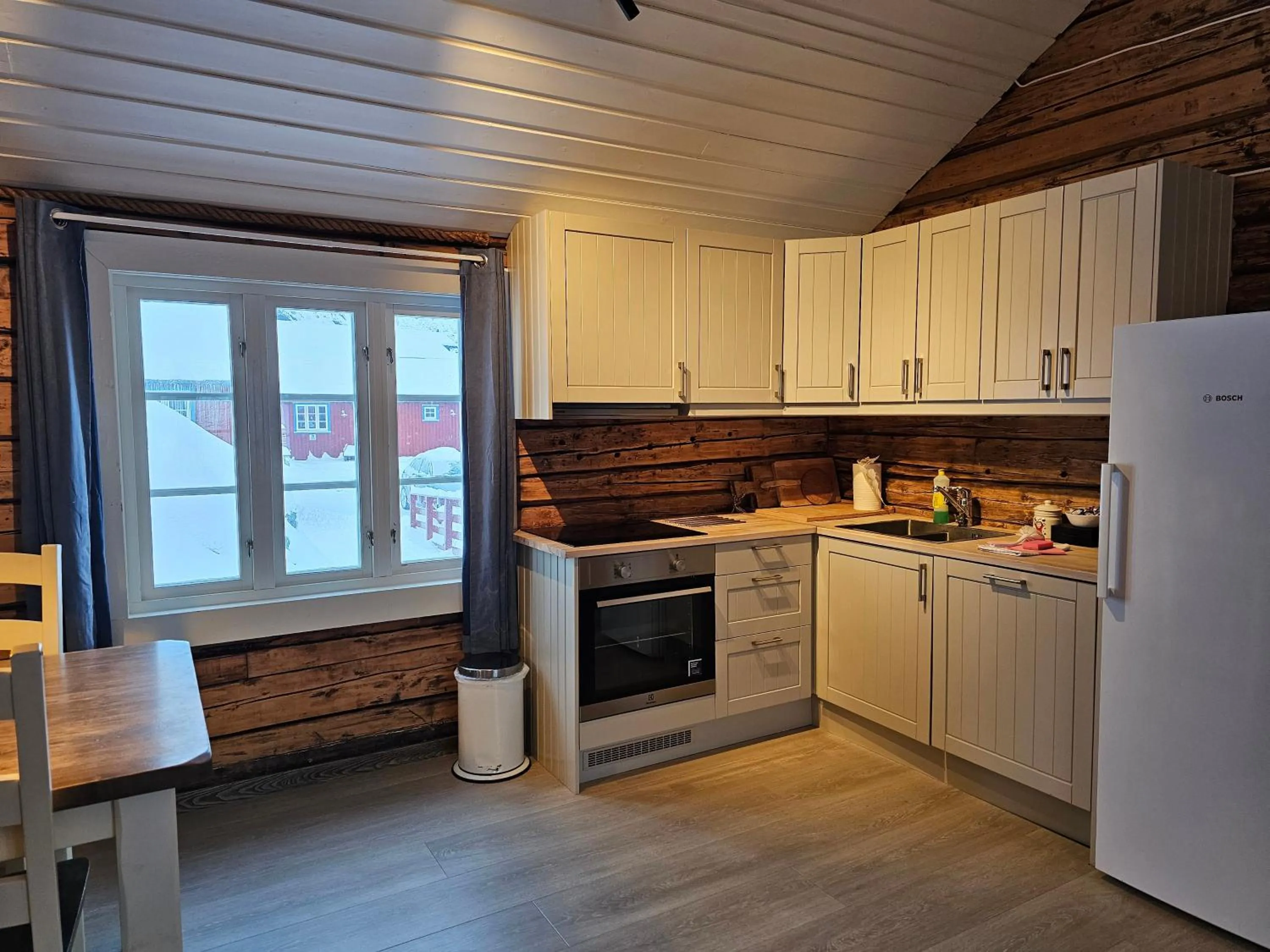Kitchen or kitchenette in Å Rorbuer - by Classic Norway Hotels