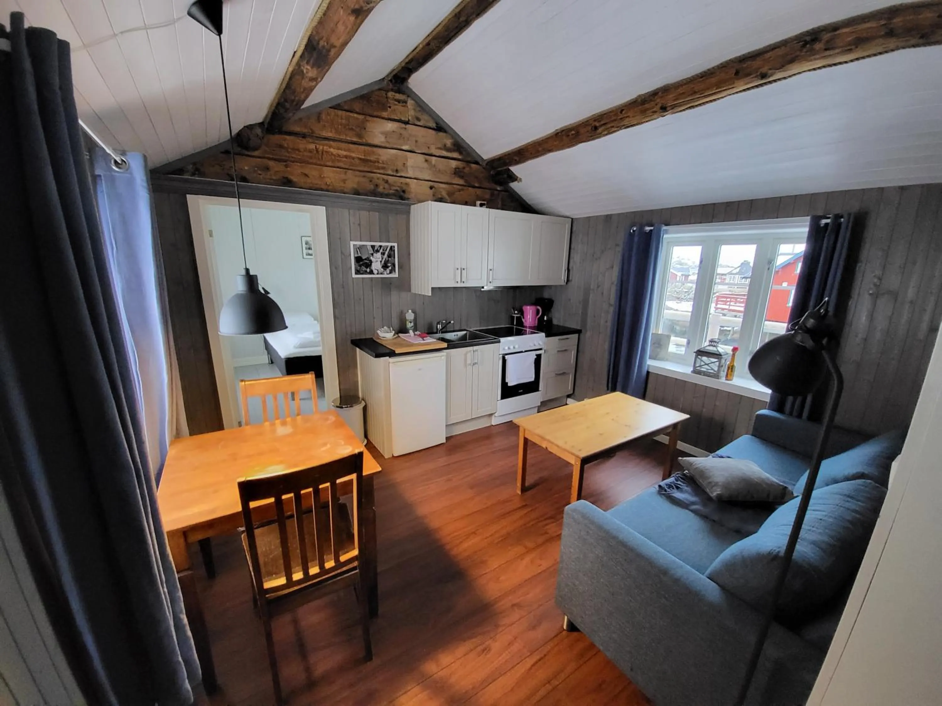 Living room in Å Rorbuer - by Classic Norway Hotels