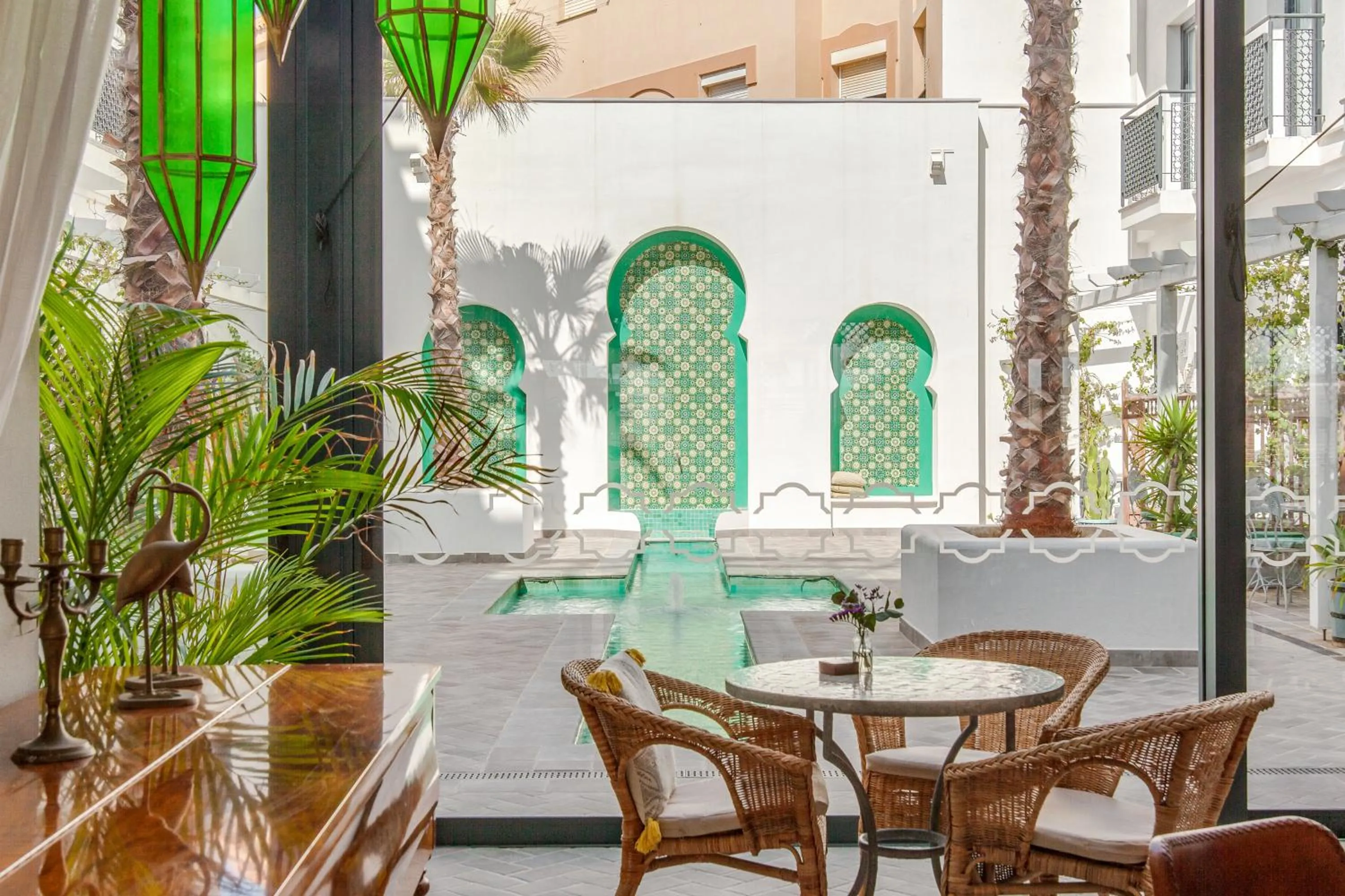 Patio in La Residencia Puerto Hotel & Spa