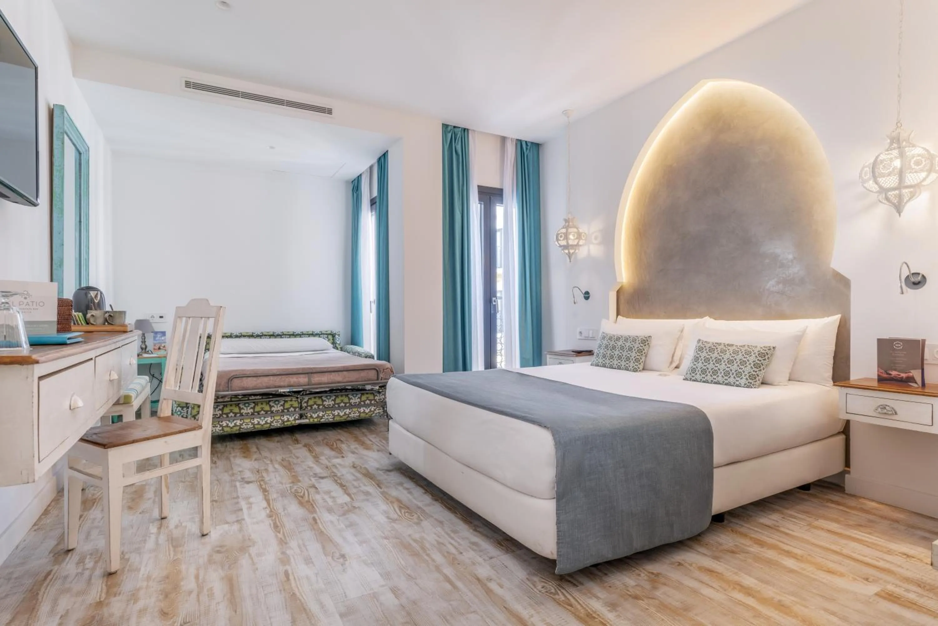 Bed in La Residencia Puerto Hotel & Spa