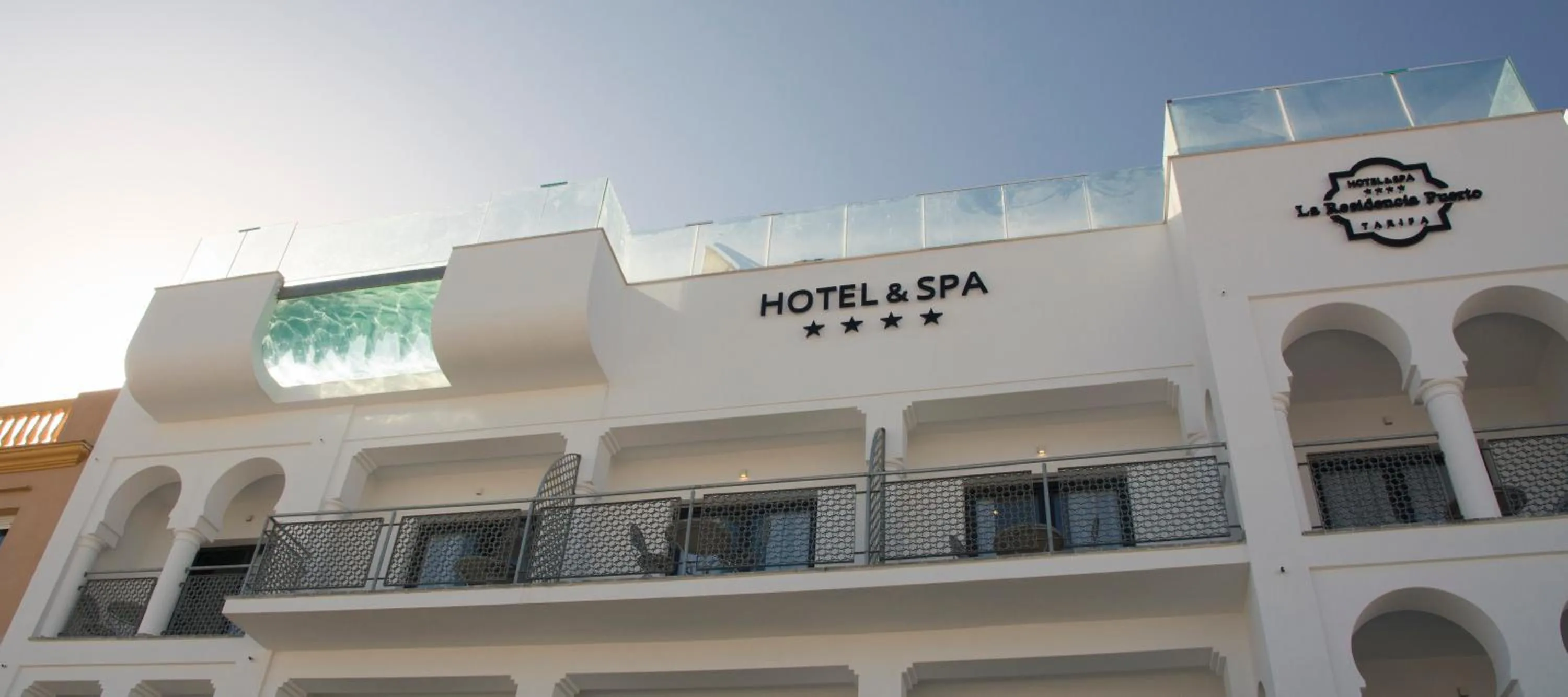 Facade/entrance in La Residencia Puerto Hotel & Spa