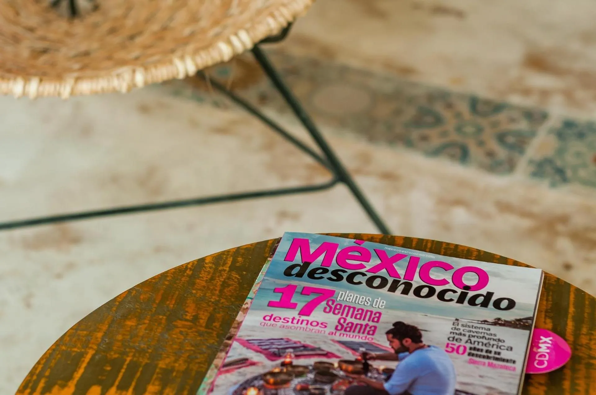 Living room in Jungle Chic Villa in Chemuyil