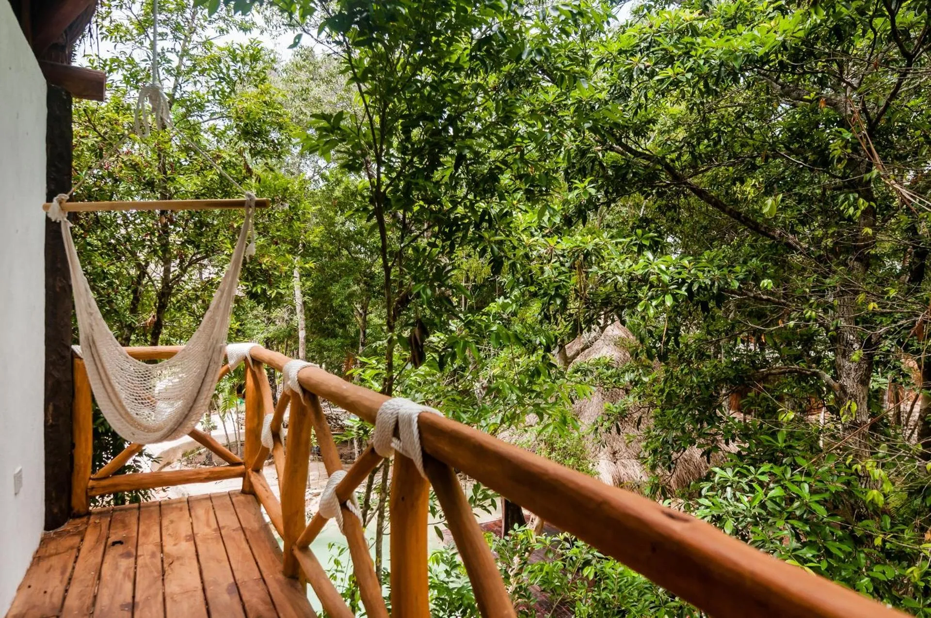 Garden in Jungle Chic Villa in Chemuyil