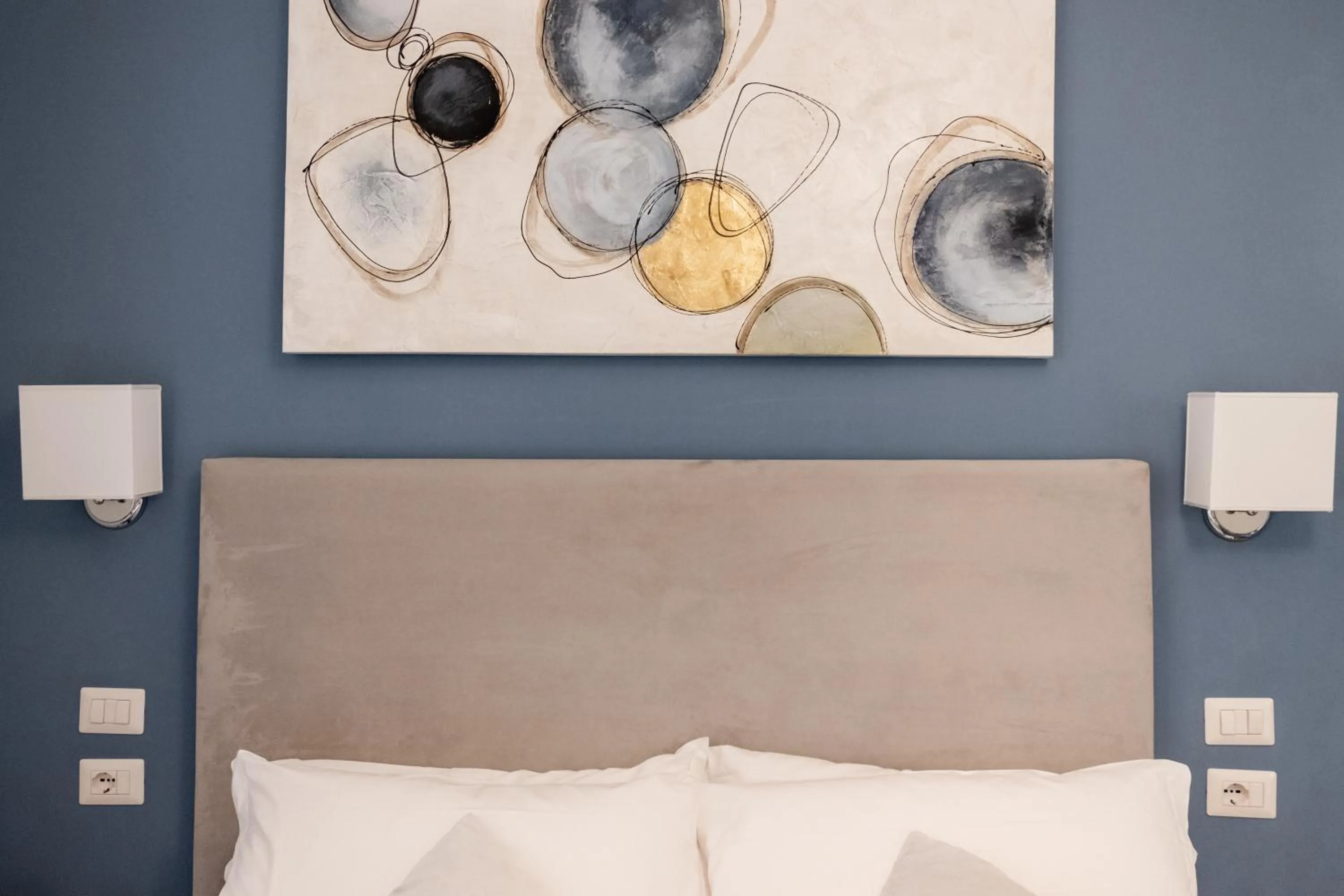 Decorative detail, Bed in Eighty Four Rooms