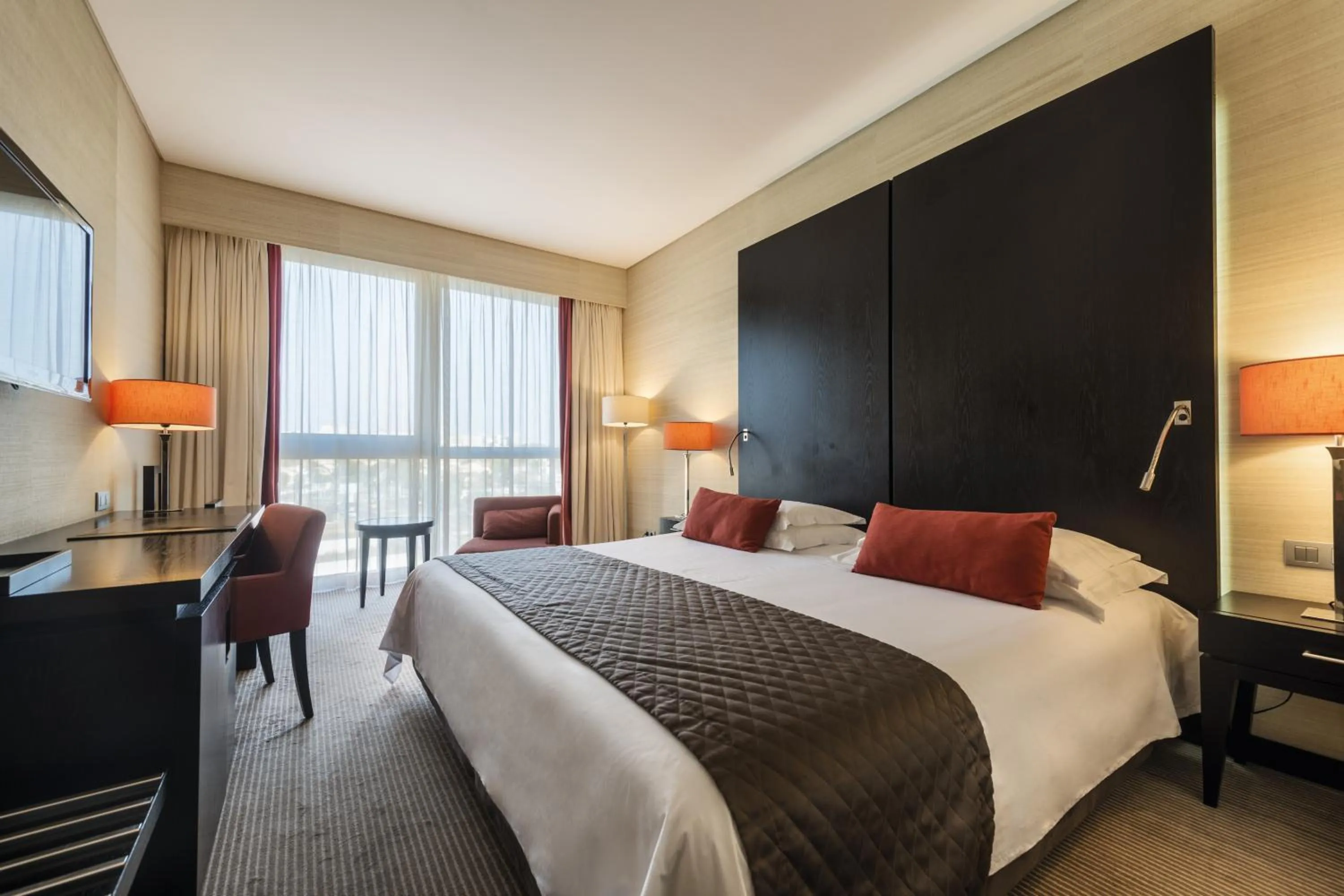 Bedroom, Bed in Hotel Baia