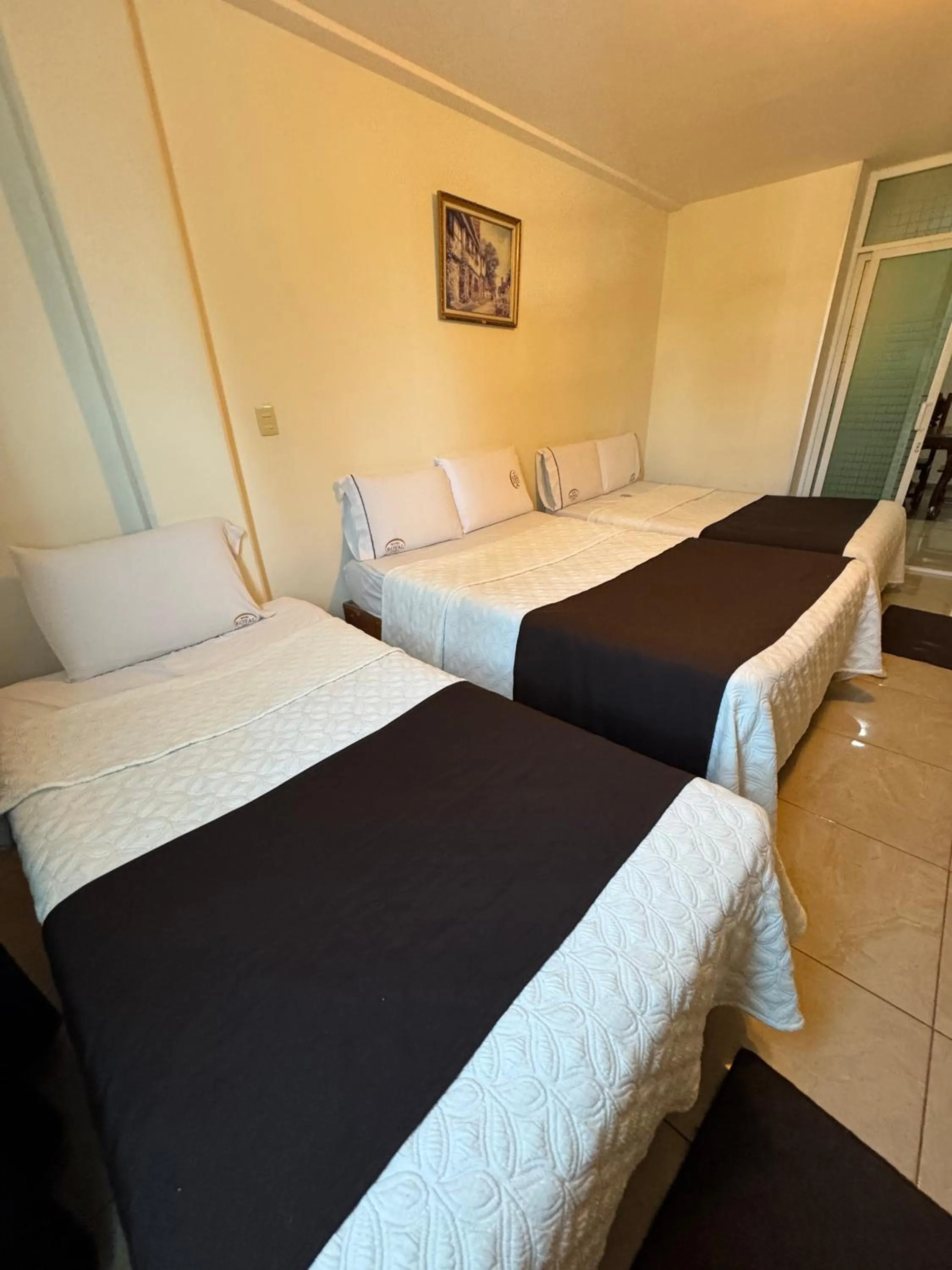 Bed in Hotel Royal Puebla