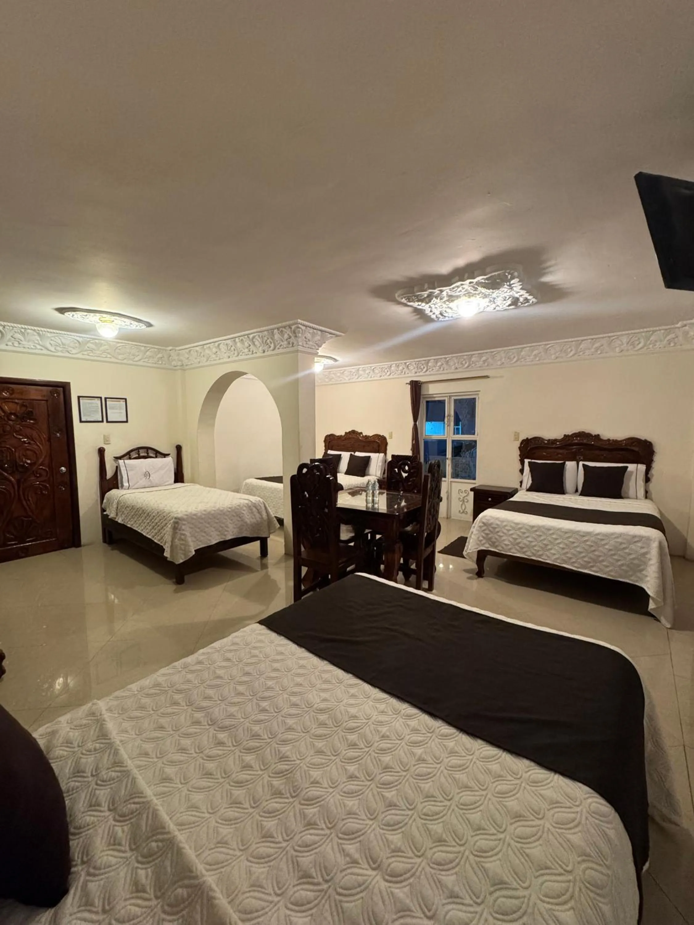 Bed in Hotel Royal Puebla