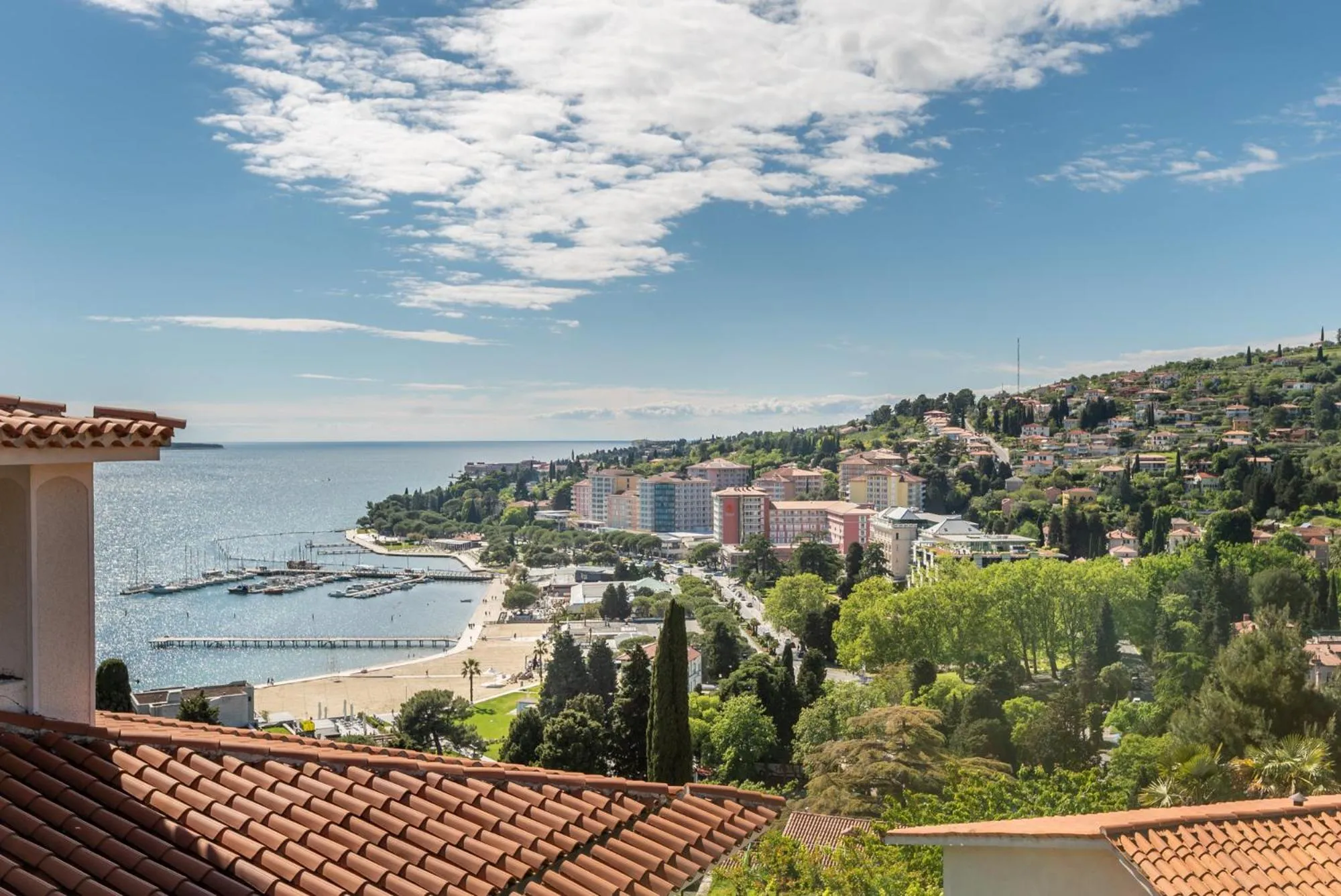 Sea view in Villa Bellevue Portoroz-Portorose