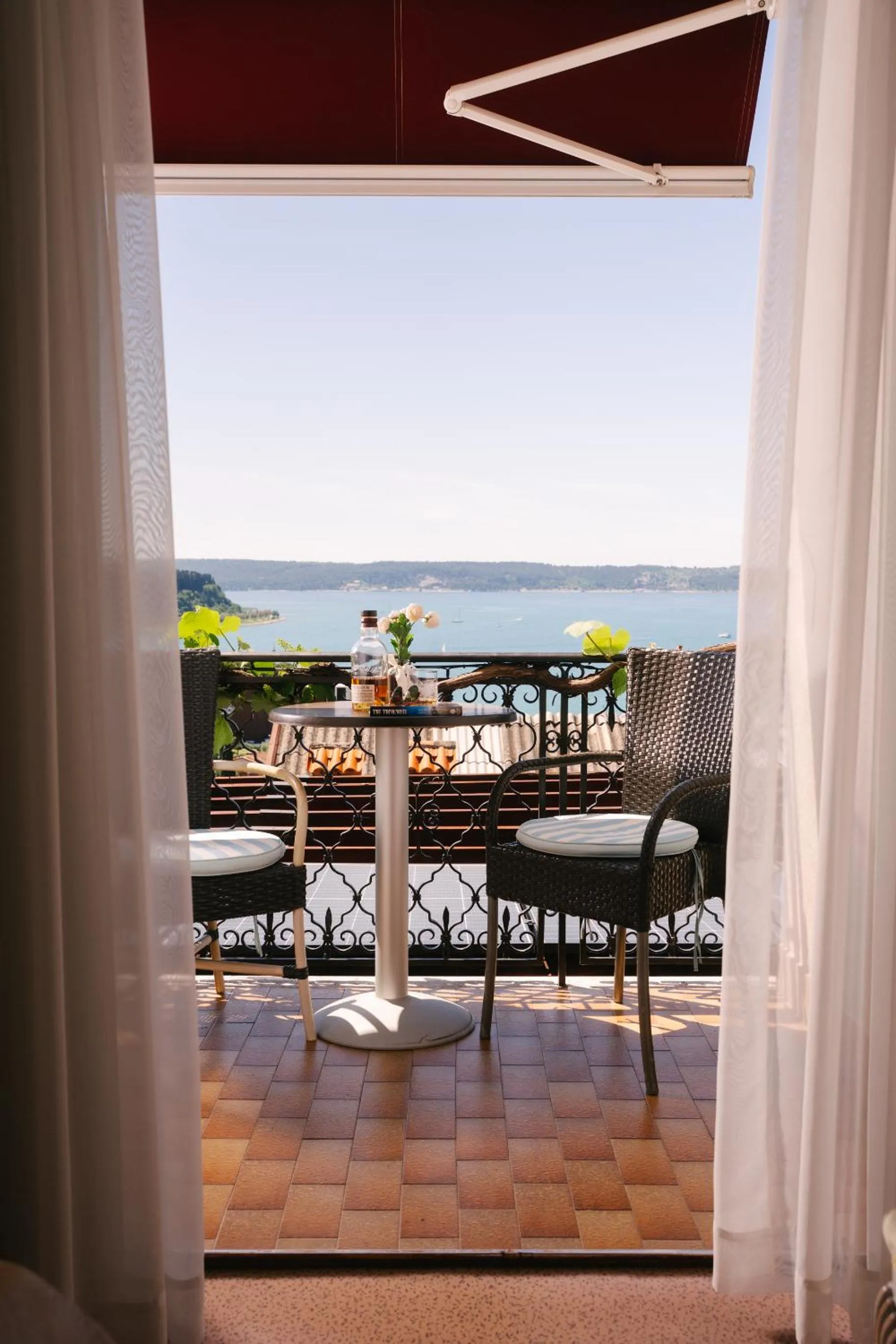Patio in Villa Bellevue Portoroz-Portorose