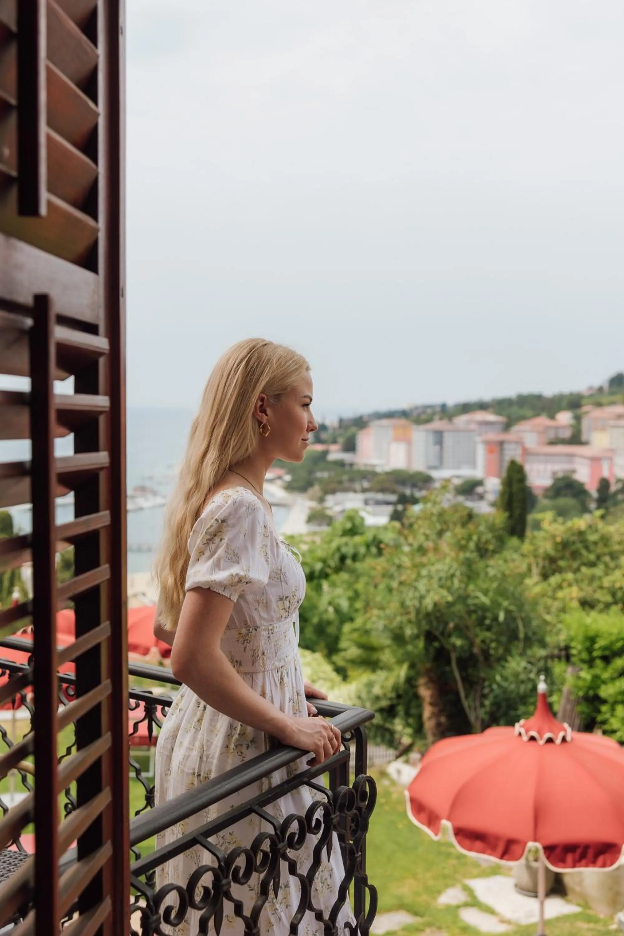 Standard Double or Twin Room with Balcony in Villa Bellevue Portoroz-Portorose