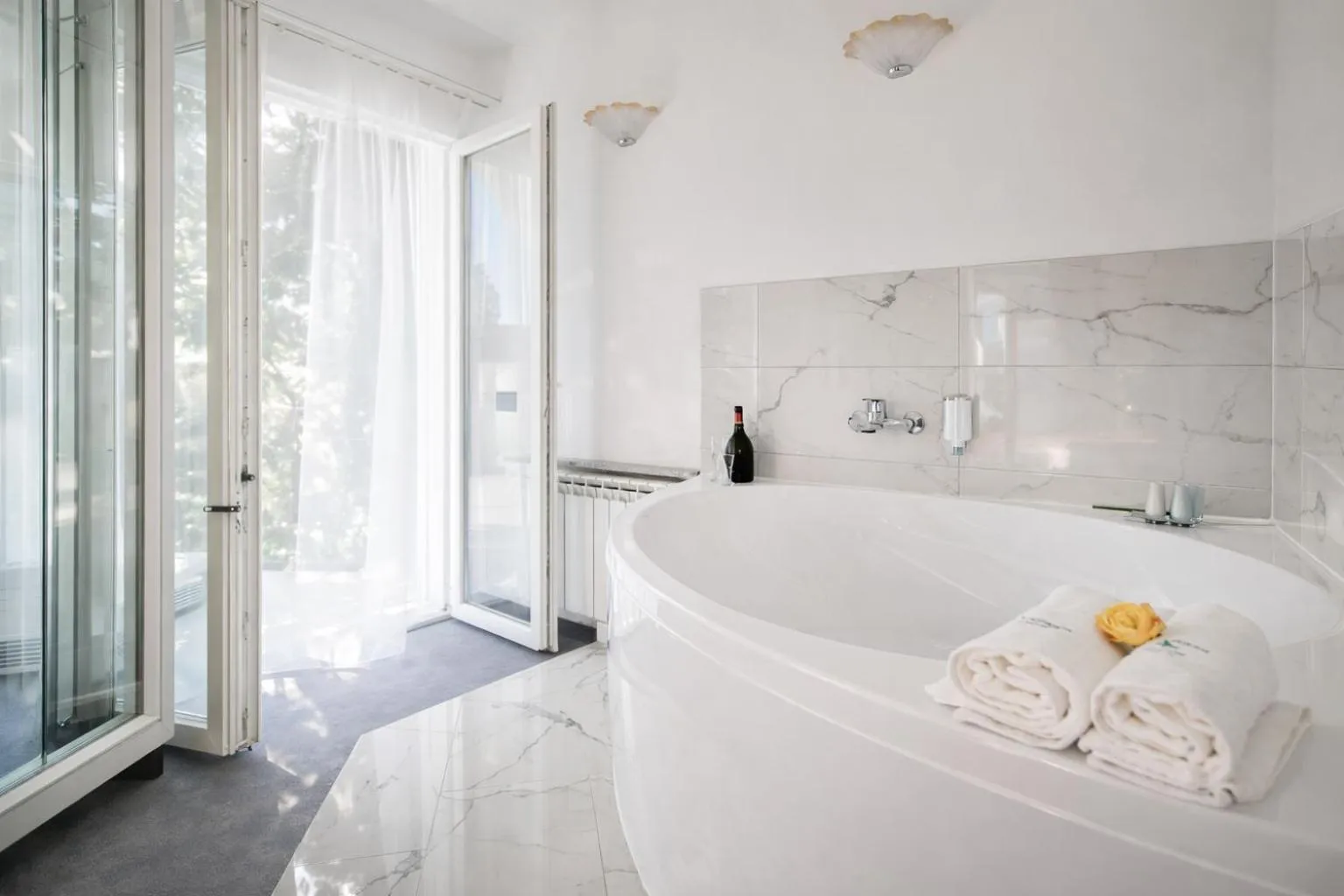 Open Air Bath in Villa Bellevue Portoroz-Portorose