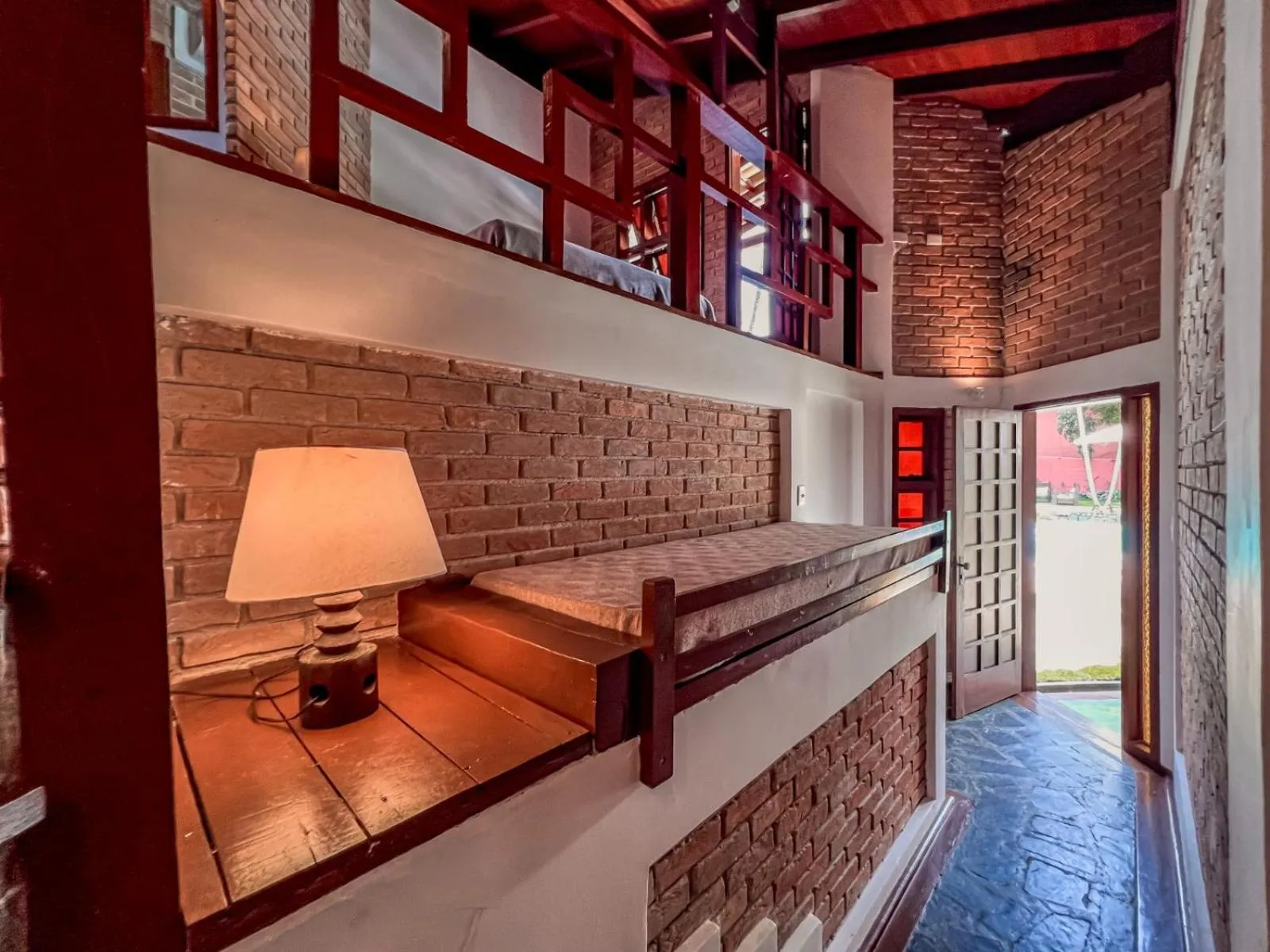 Bed in Pousada Arraial Candeia