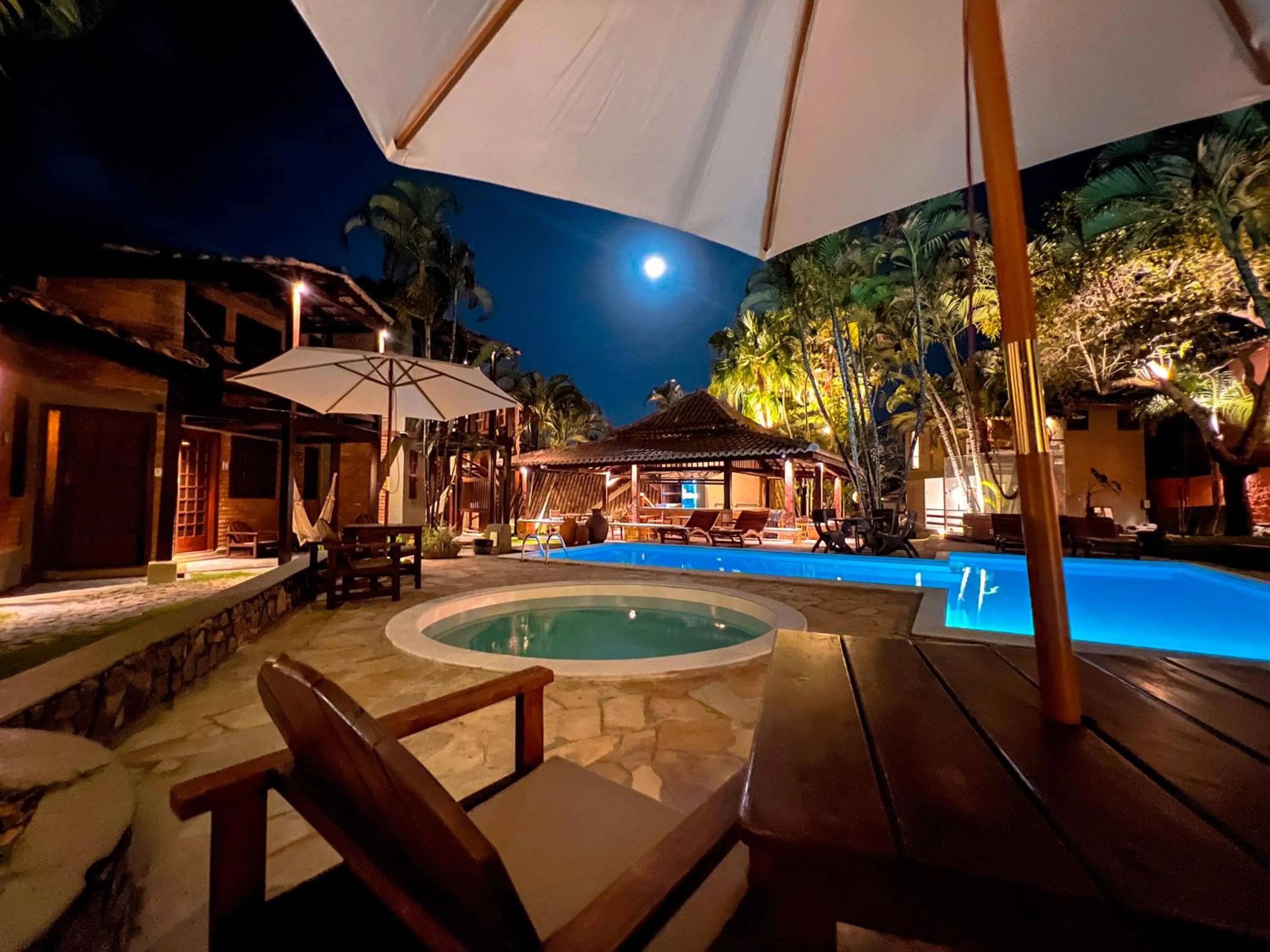 Swimming pool in Pousada Arraial Candeia